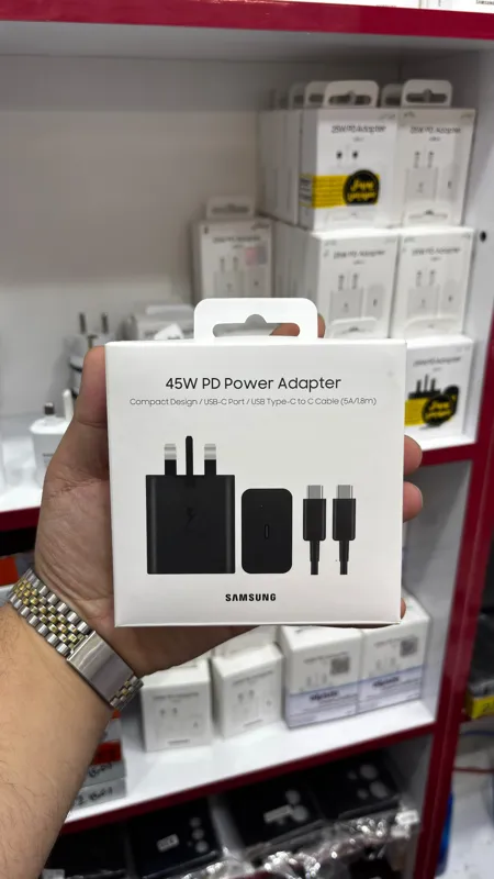 شارژر 45 وات با کابل اورجینال