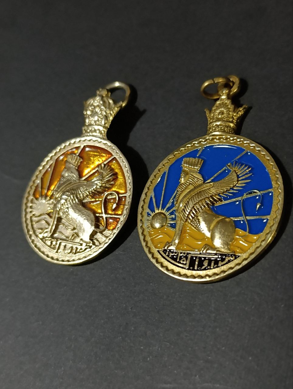 جفت مدال ساواک آنتیک پهلوی