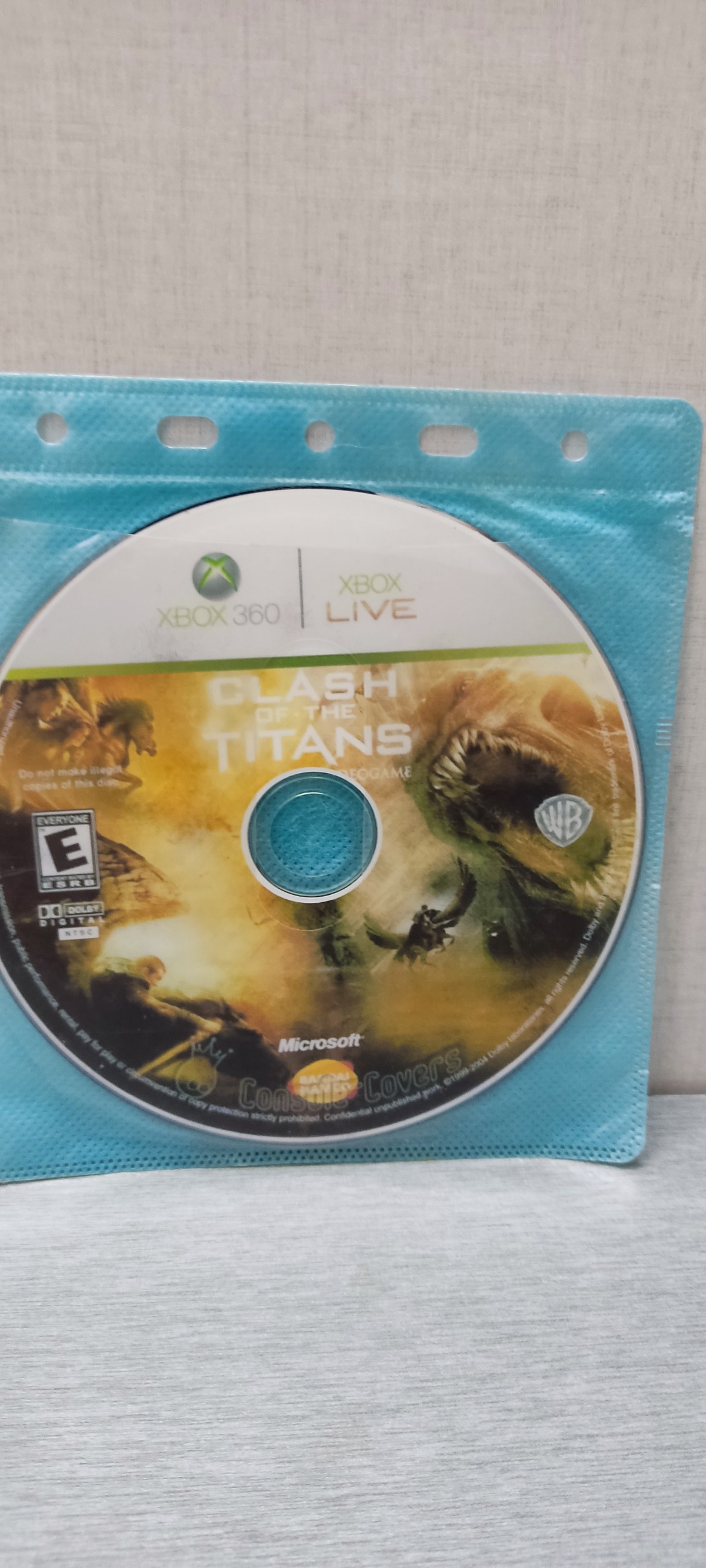 بازی clash of titan ایکس باکس360(ارسال رایگان)
