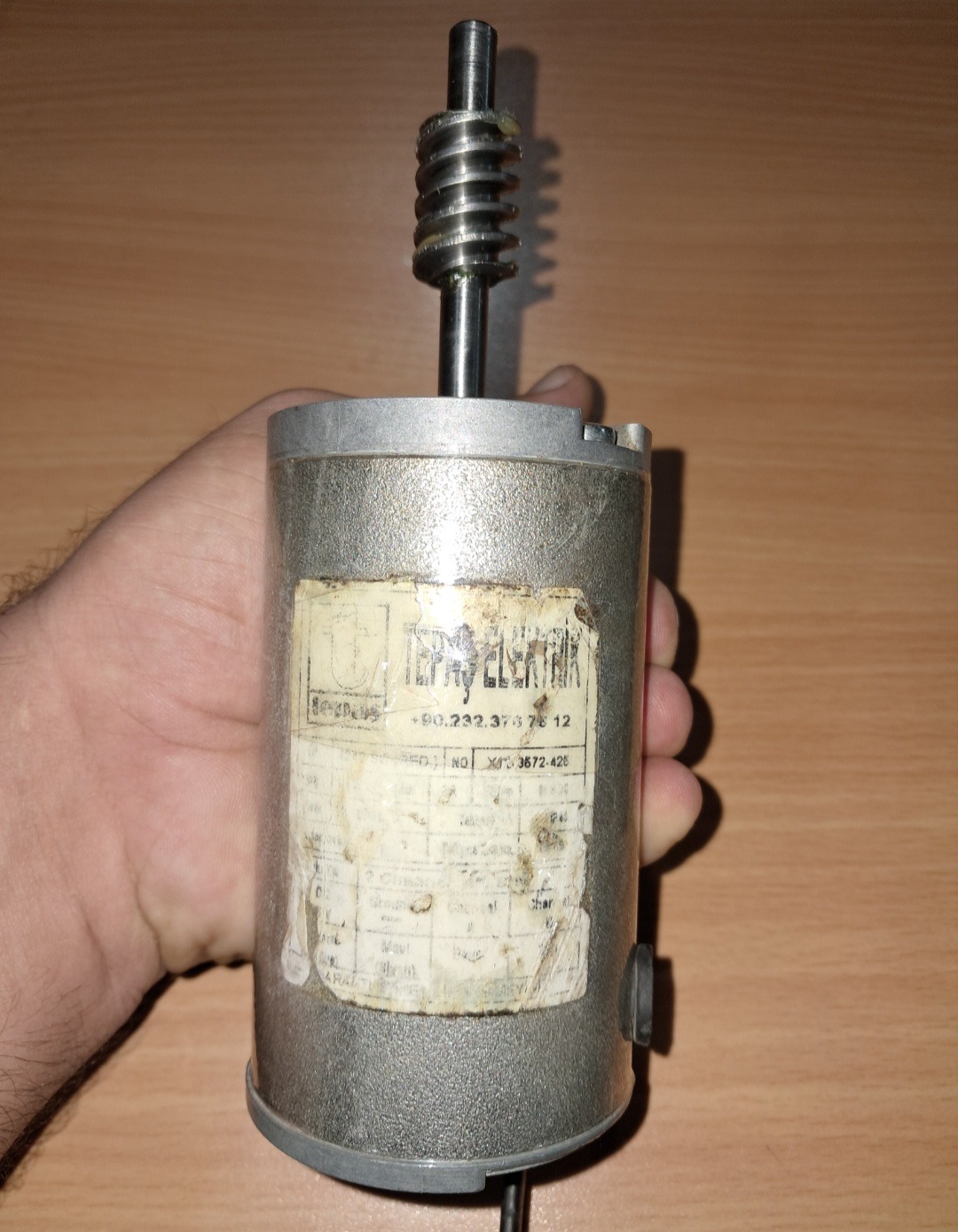 الکتروموتور گیربکسی 12تا24 ولت دی سی ترکیه