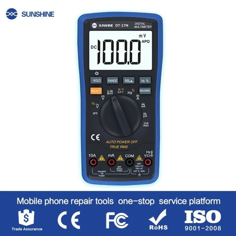مولتیمتر دیجیتال حرفه ای SUNSHINE DT-17N
