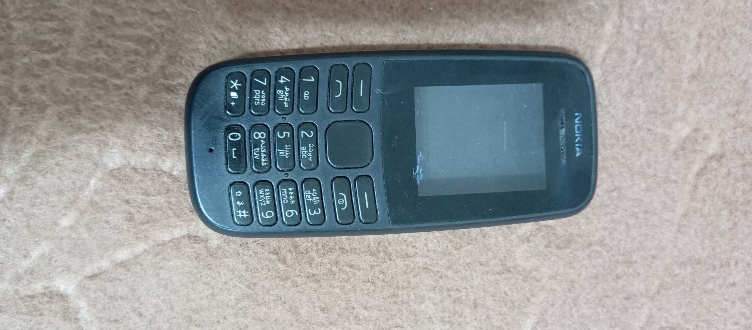 قاب پشت و رو گوشی نوکیا105مدل2019 استوک اصل اصل