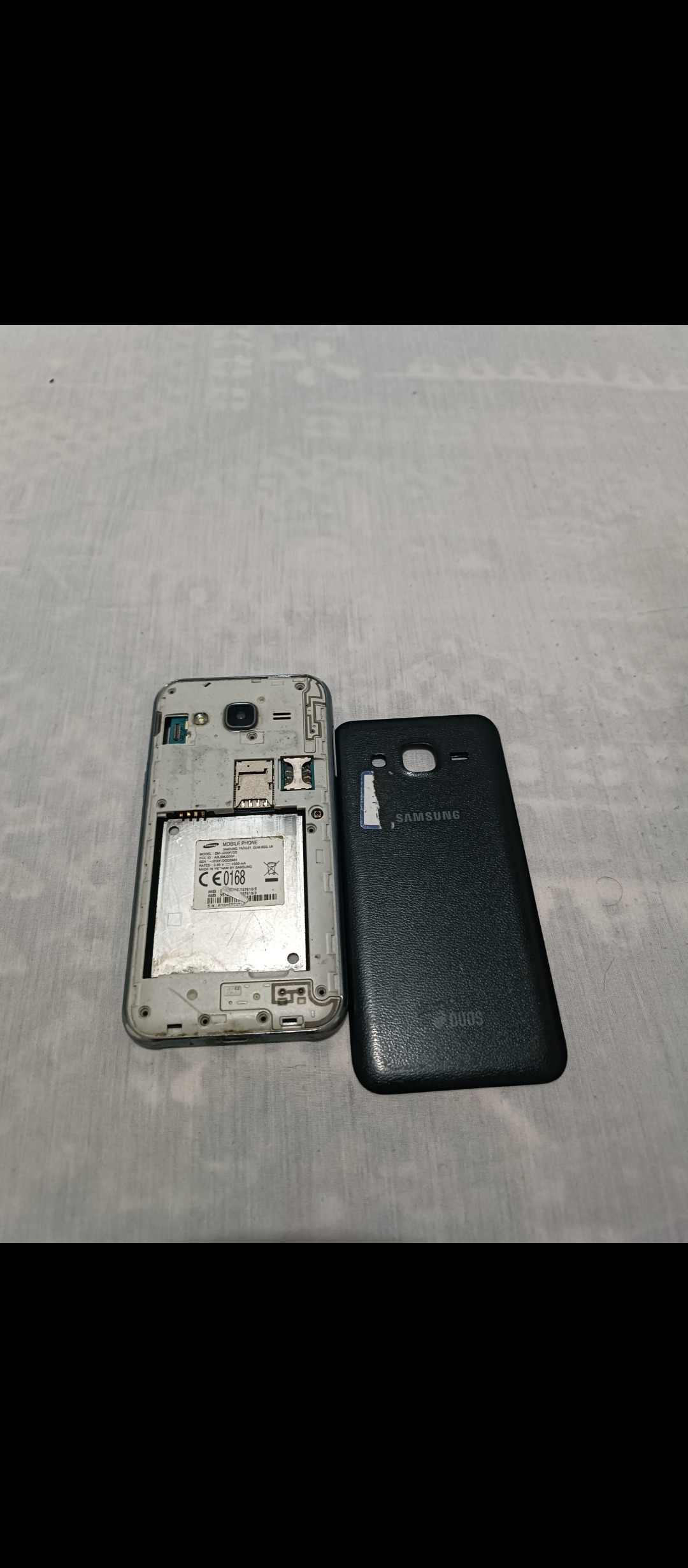 بردوشاسی ودرب پشت گوشی J2سامسونگ 4G