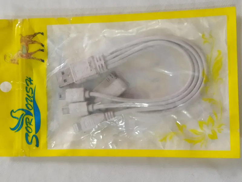 کابل شارژراندرید وآیفون4,5,6