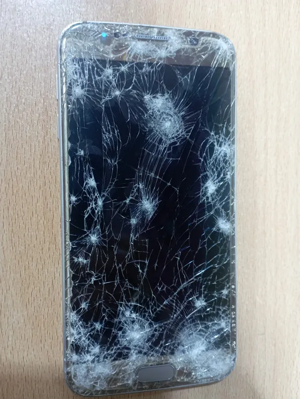 گوشی سامسونگ عقب و جلوضربه!!اس6مدلg925f