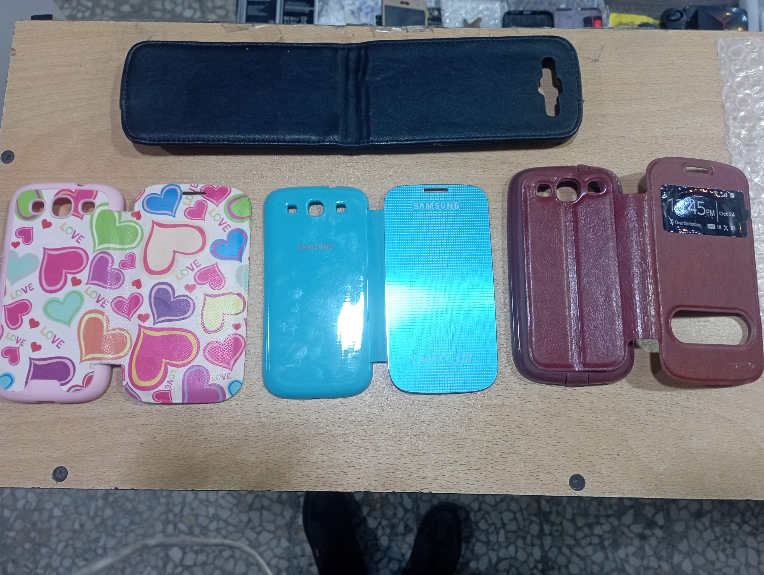 انواع کاورعقب و فلیپ کاور کتابی پشت وروS3سامسونگ