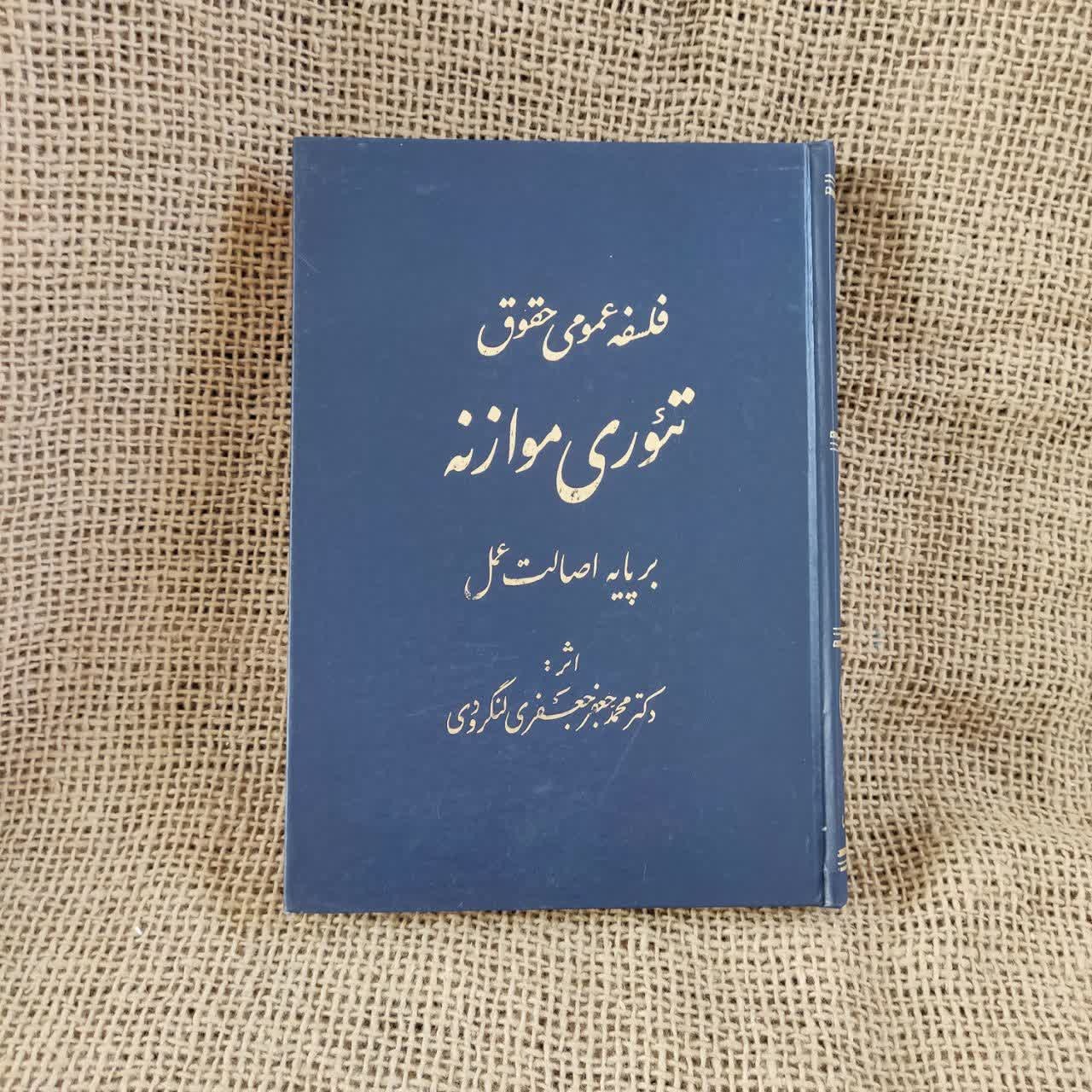 فلسفه عمومی حقوق بر پایه اصالت عمل (تئوری موازنه)