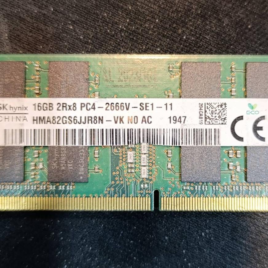 ram 16GB DDR4 2666