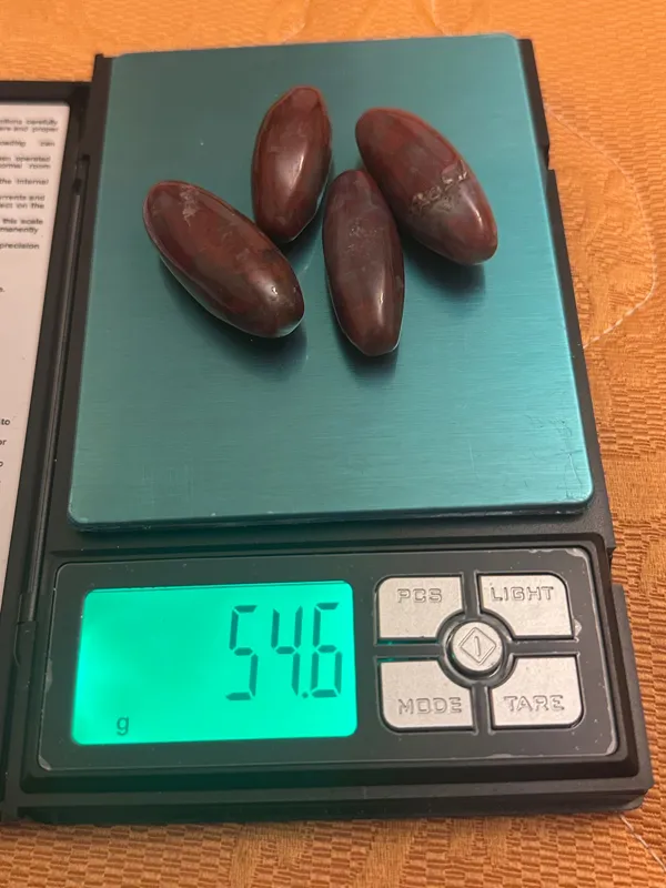 چهار عدد مهره عقیق شجر