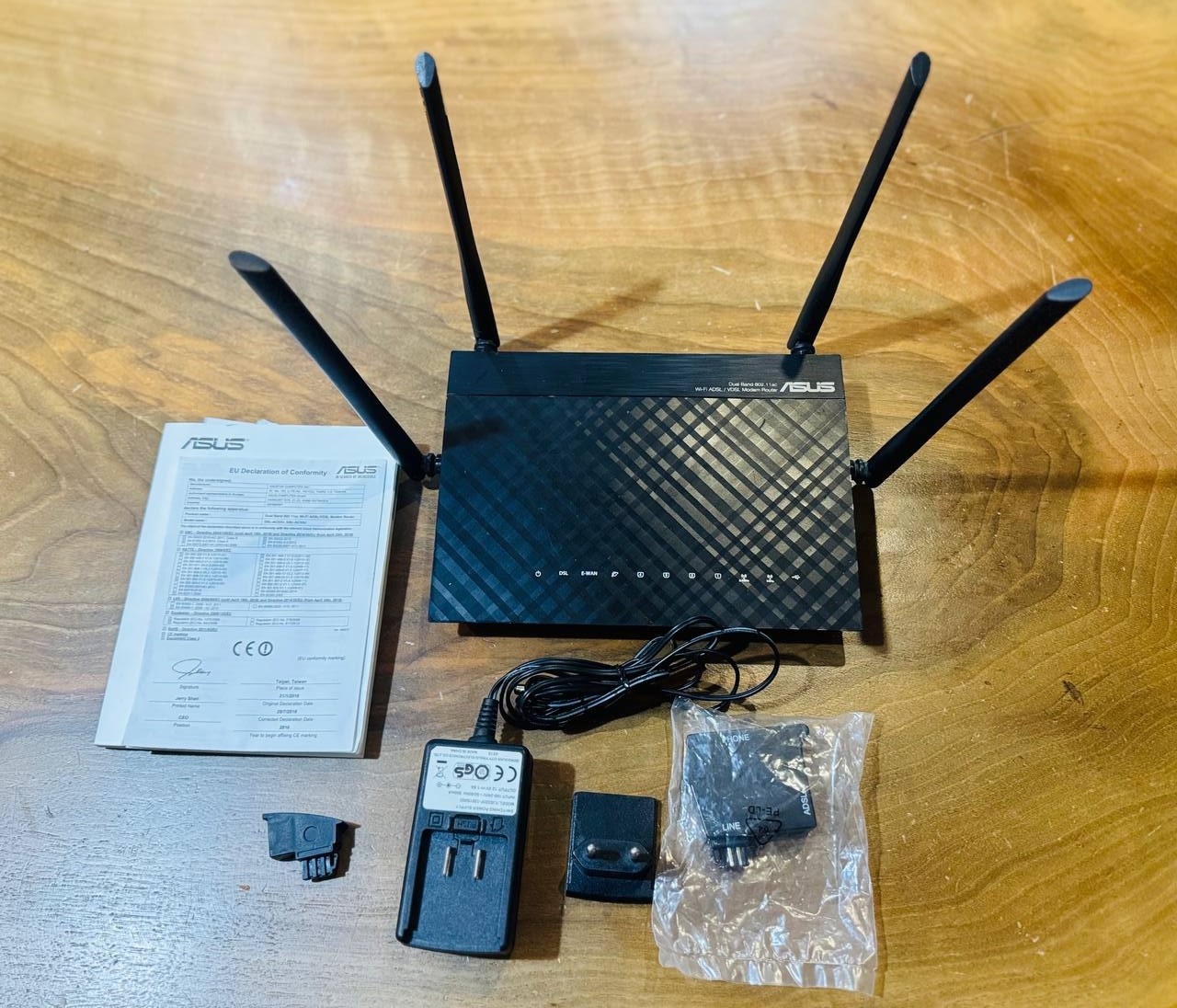 مودم روتر ADSL/VDSL بیسیم ایسوس مدل DSL-AC52U