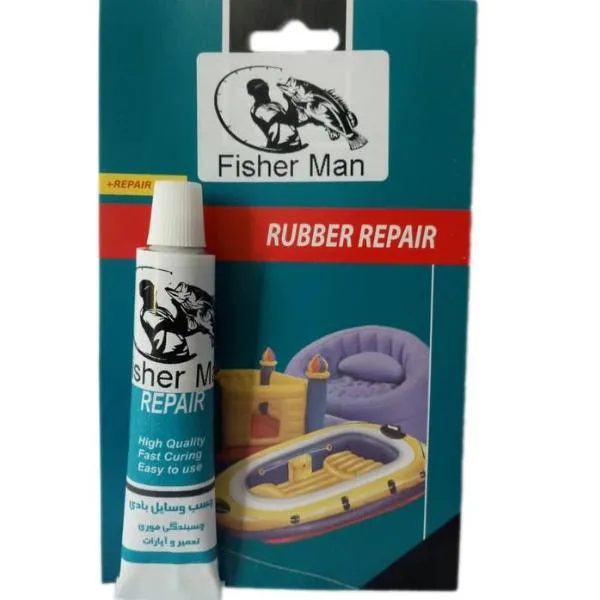 چسب قایق بادی فیشرمن مدل تیوپی 15 گرمی