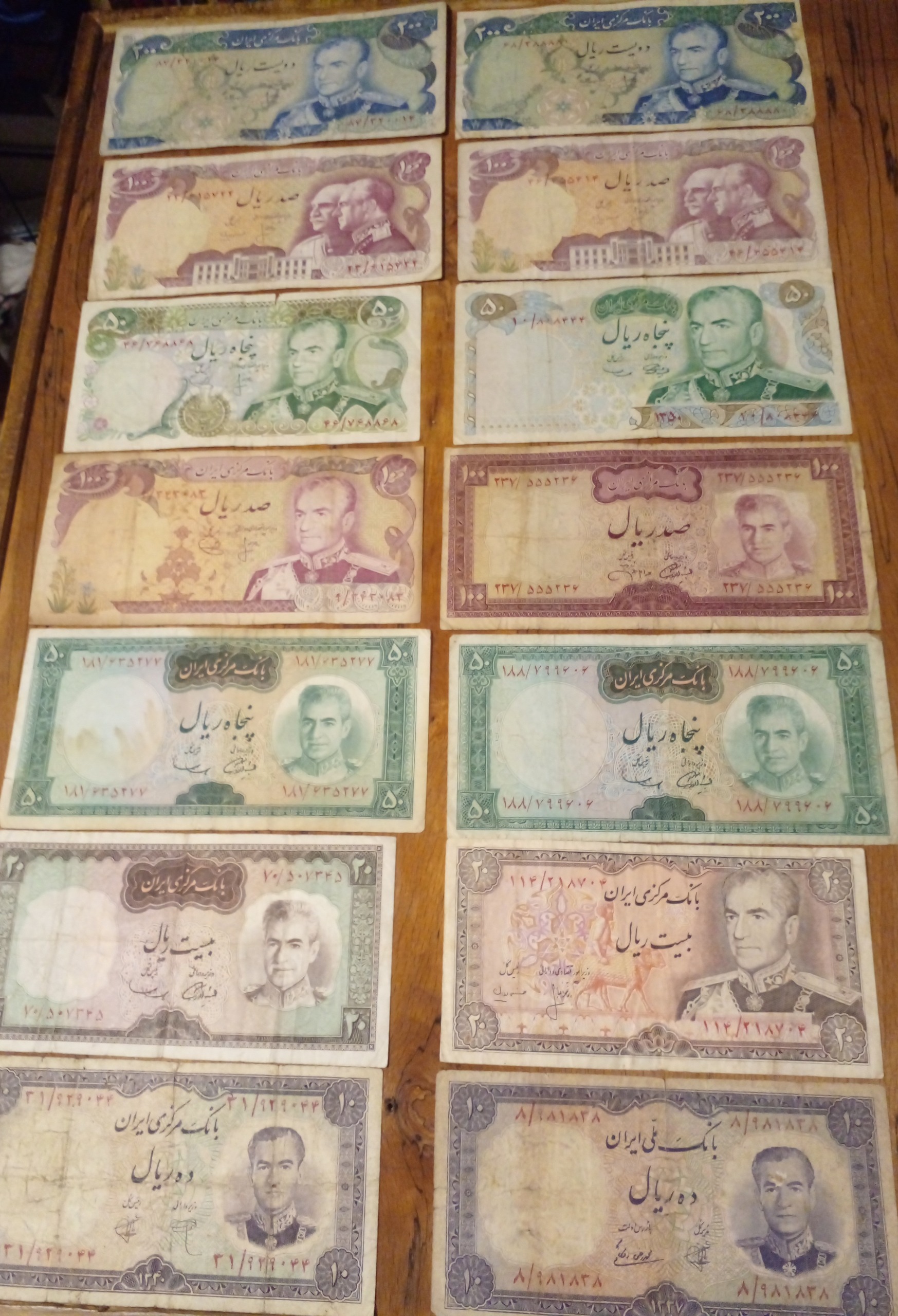 14  اسکناس شاهی