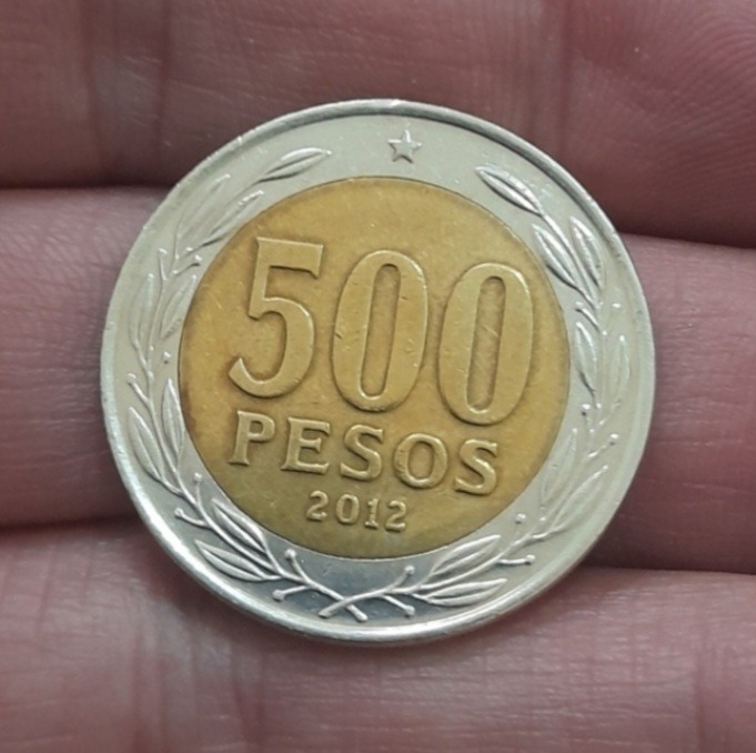 سکه کمیاب و ارزشمند خارجی 500 پزو (کیفیت بانکی)