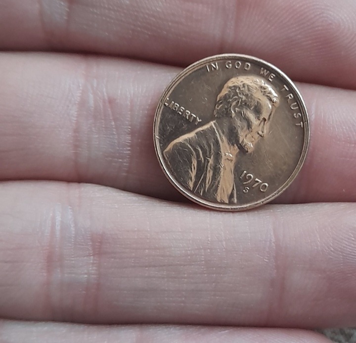 سکه 1 سنت آمریکا 1970 s