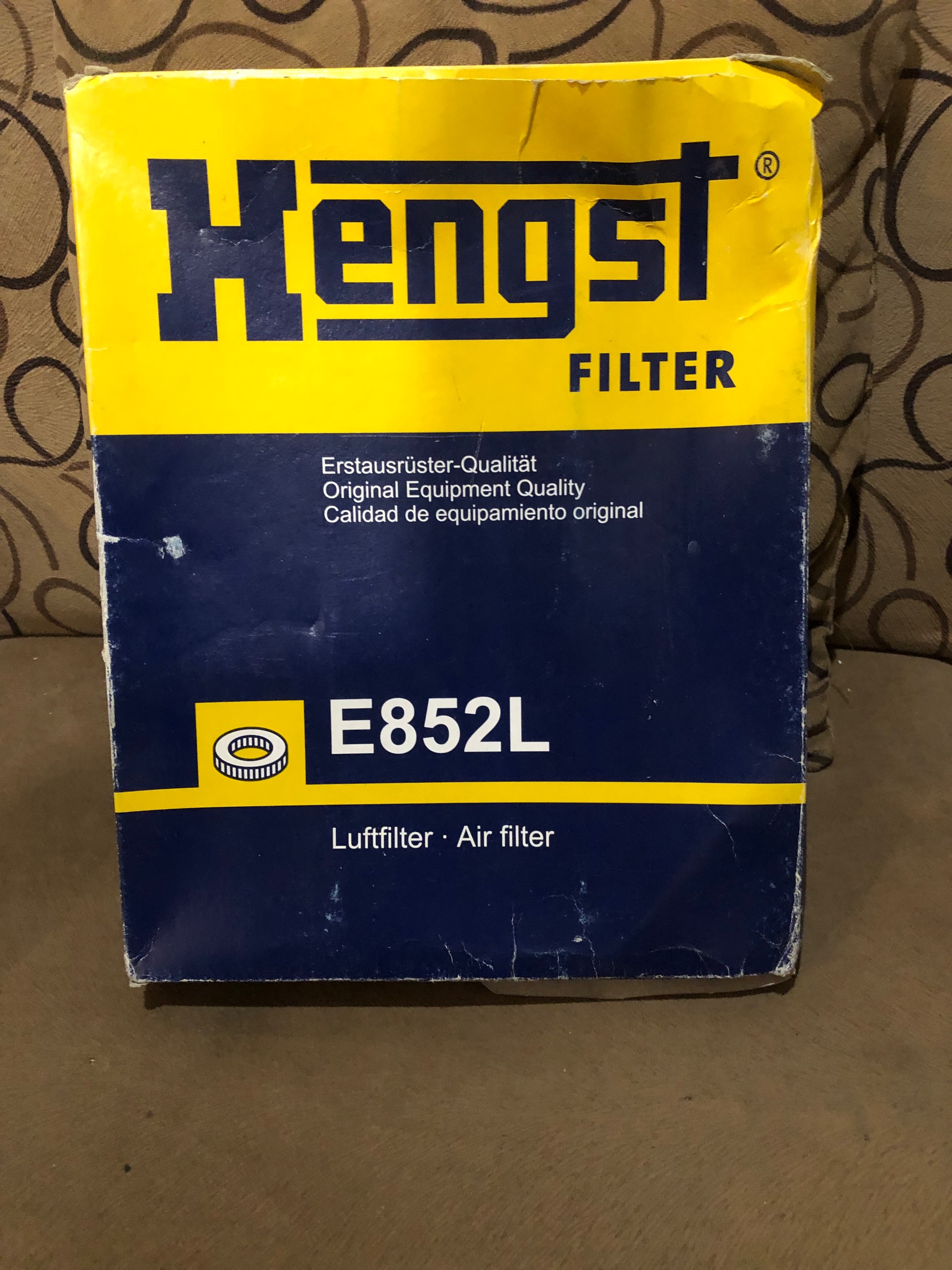 فیلتر هوا هنگست مدل E852L بی ام و x3