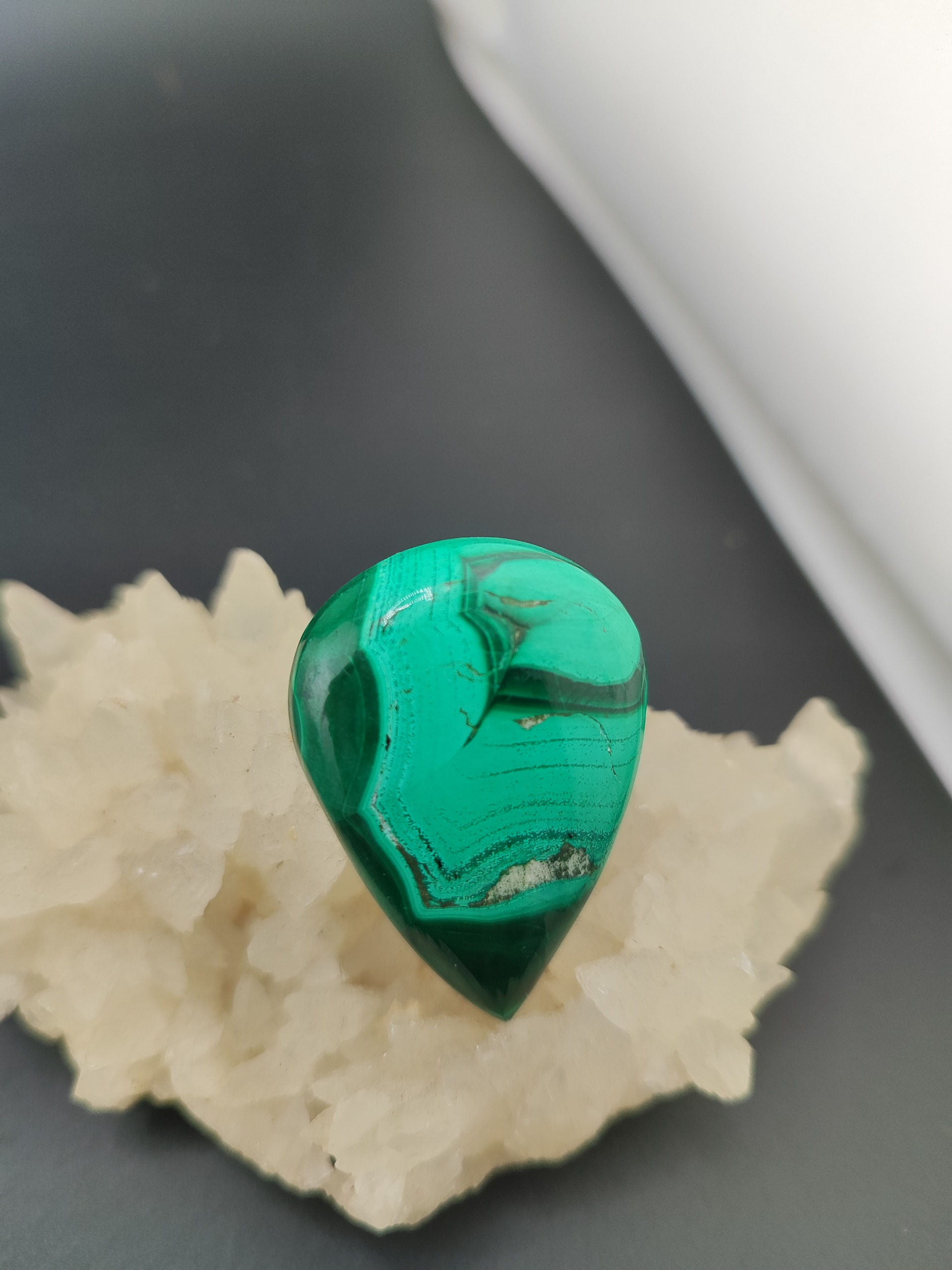نگین سنگ مالاکیت اصل