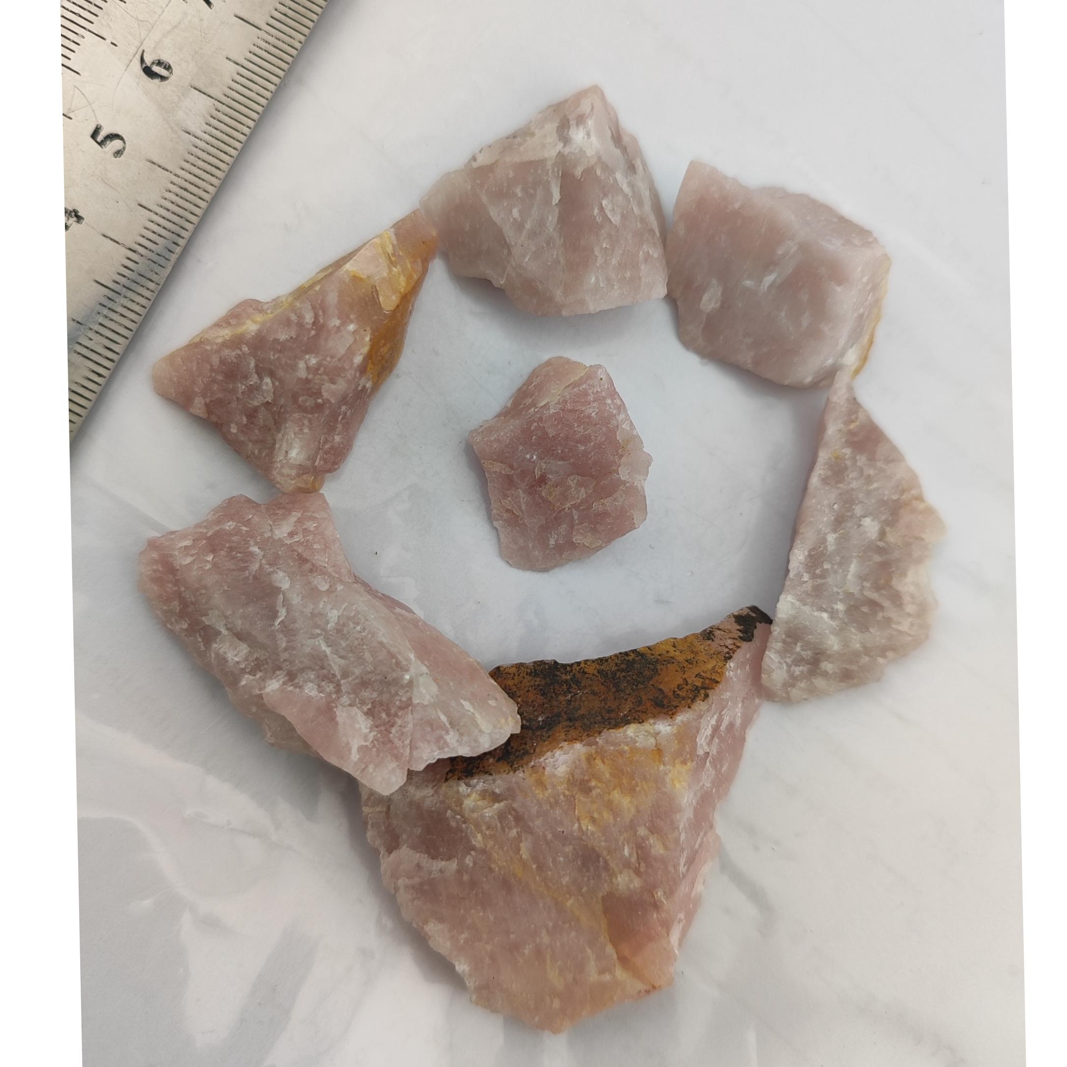 سنگ راف رز کوآرتز 7عدد