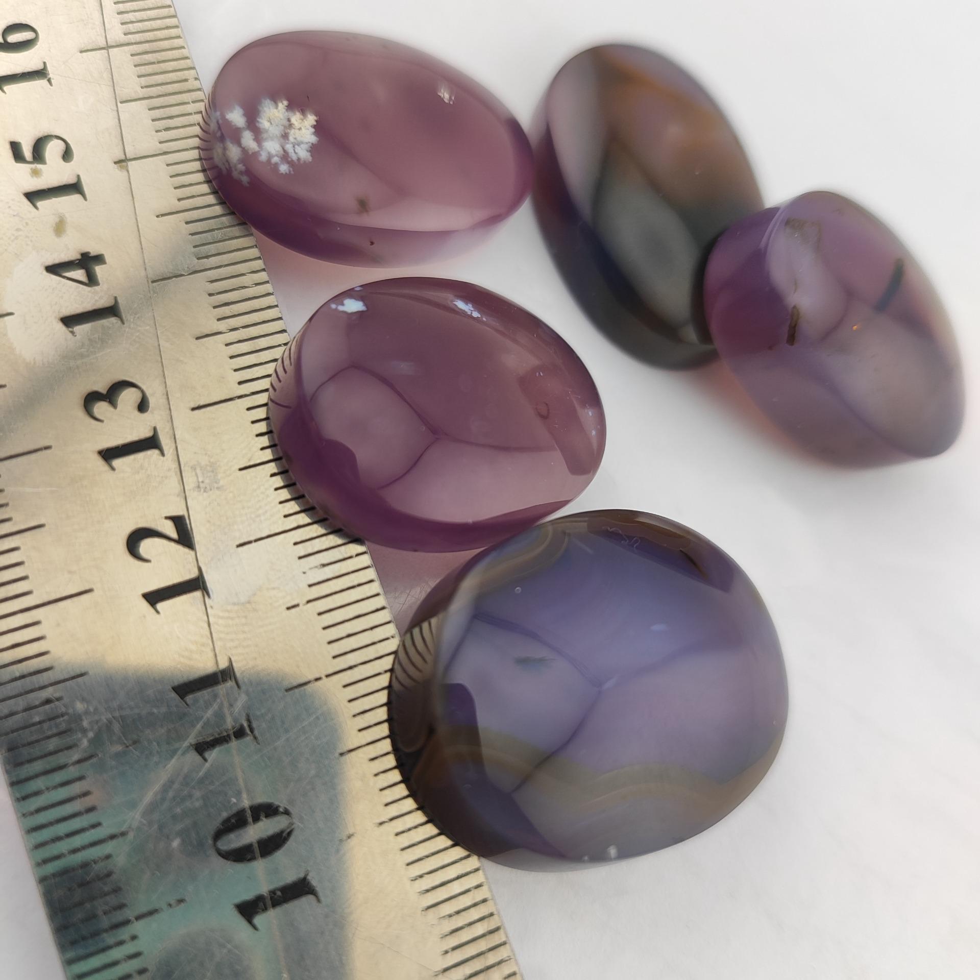 نگین عقیق سوسنی 5عدد