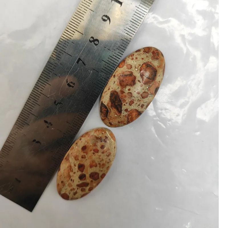 نگین جاسپر پلنگی آف ویژه