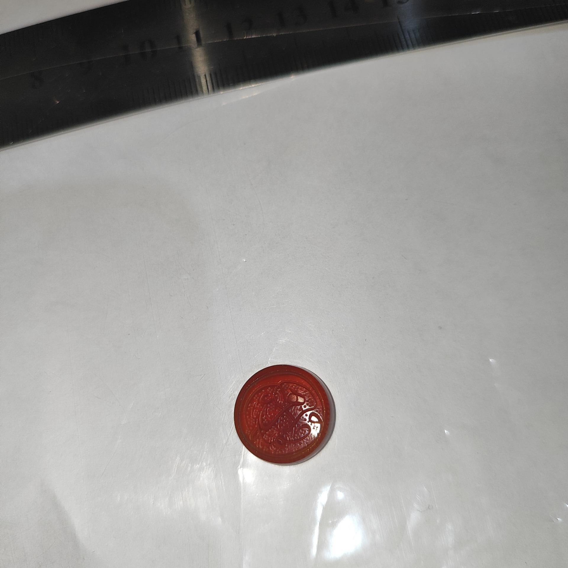 نگین عقیق سرخ یا فاطمه زهرا