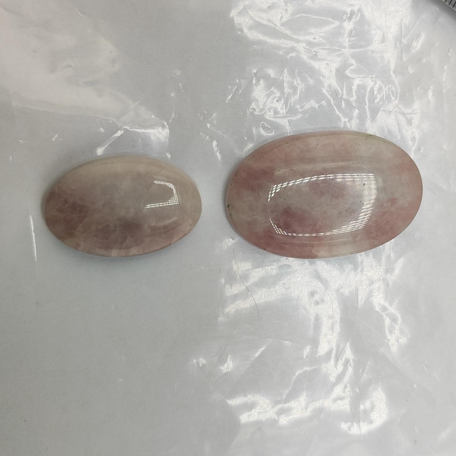 نگین رز کوارتز تراش بیضی