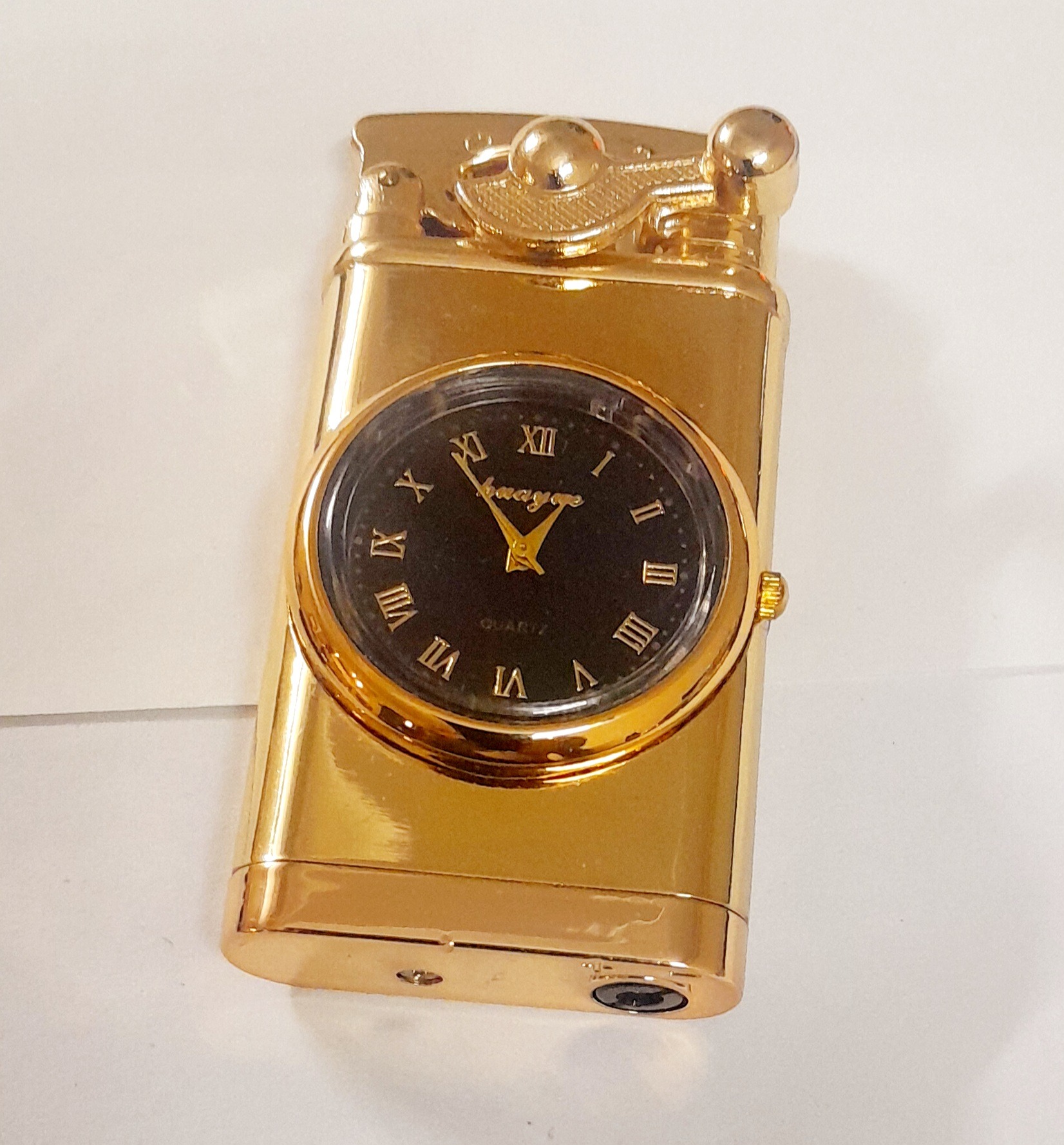فندک هندلی ساعت دار کوره ای