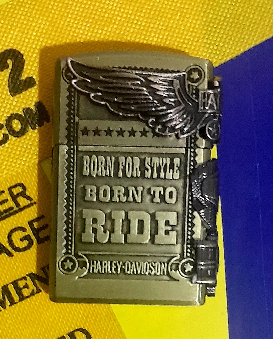 فندک زیپو طرح هارلی دیویدسون