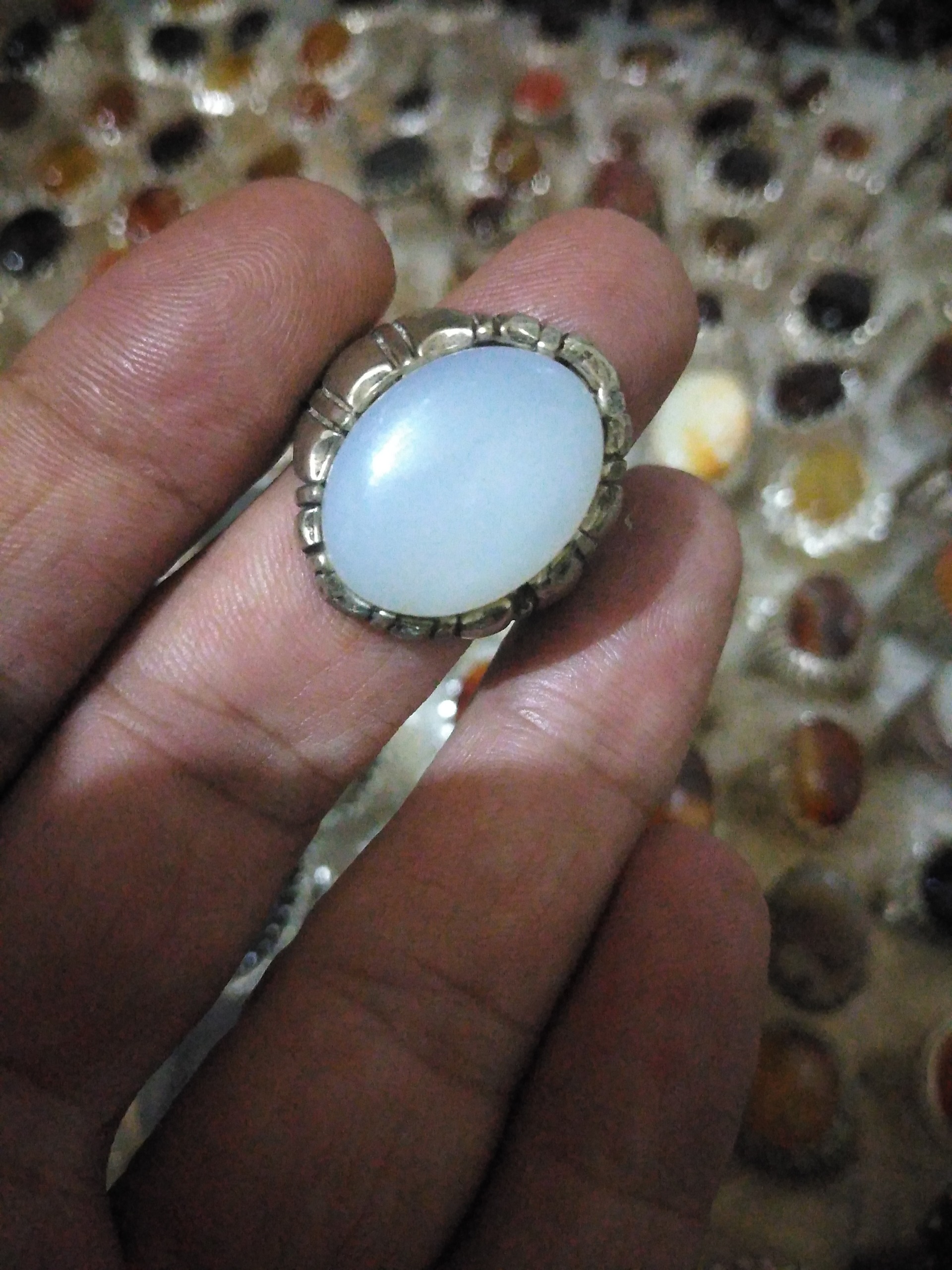 انگشتر قدیمی عقیق