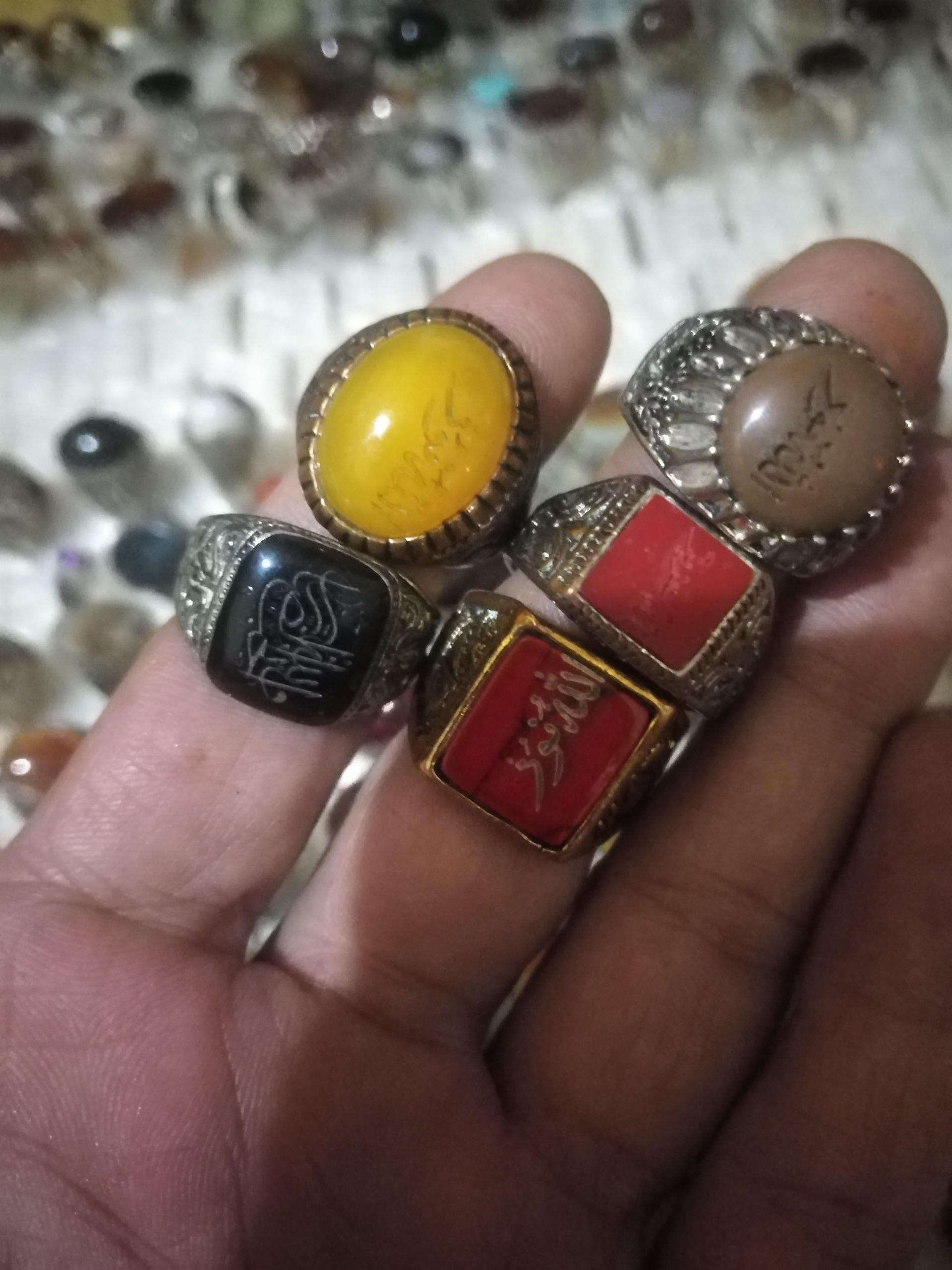 5تا انگشتر الله نور