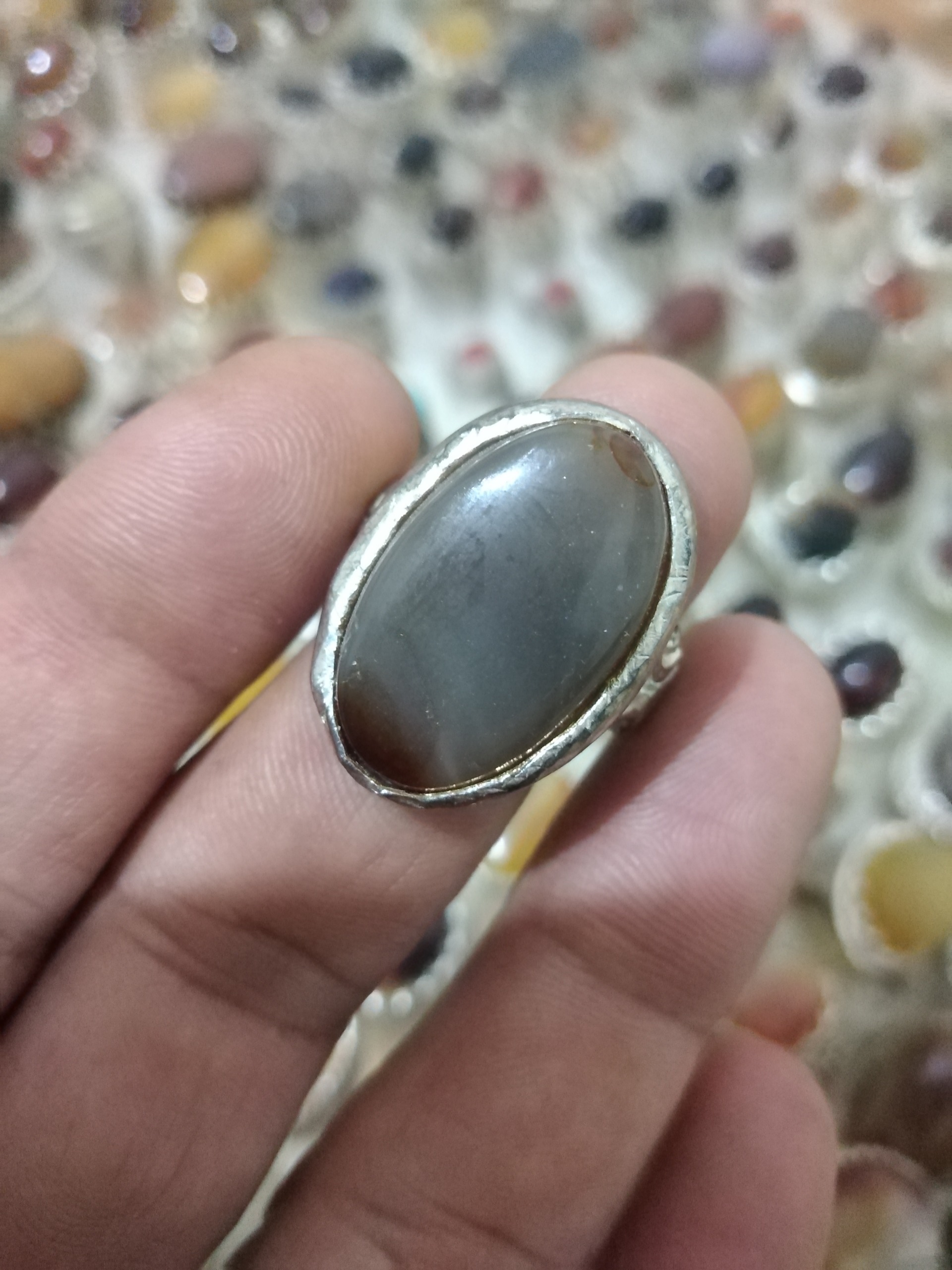 انگشتر قدیمی عقیق