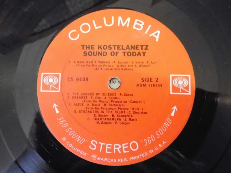 صفحه گرام the kostelanetz sond of today