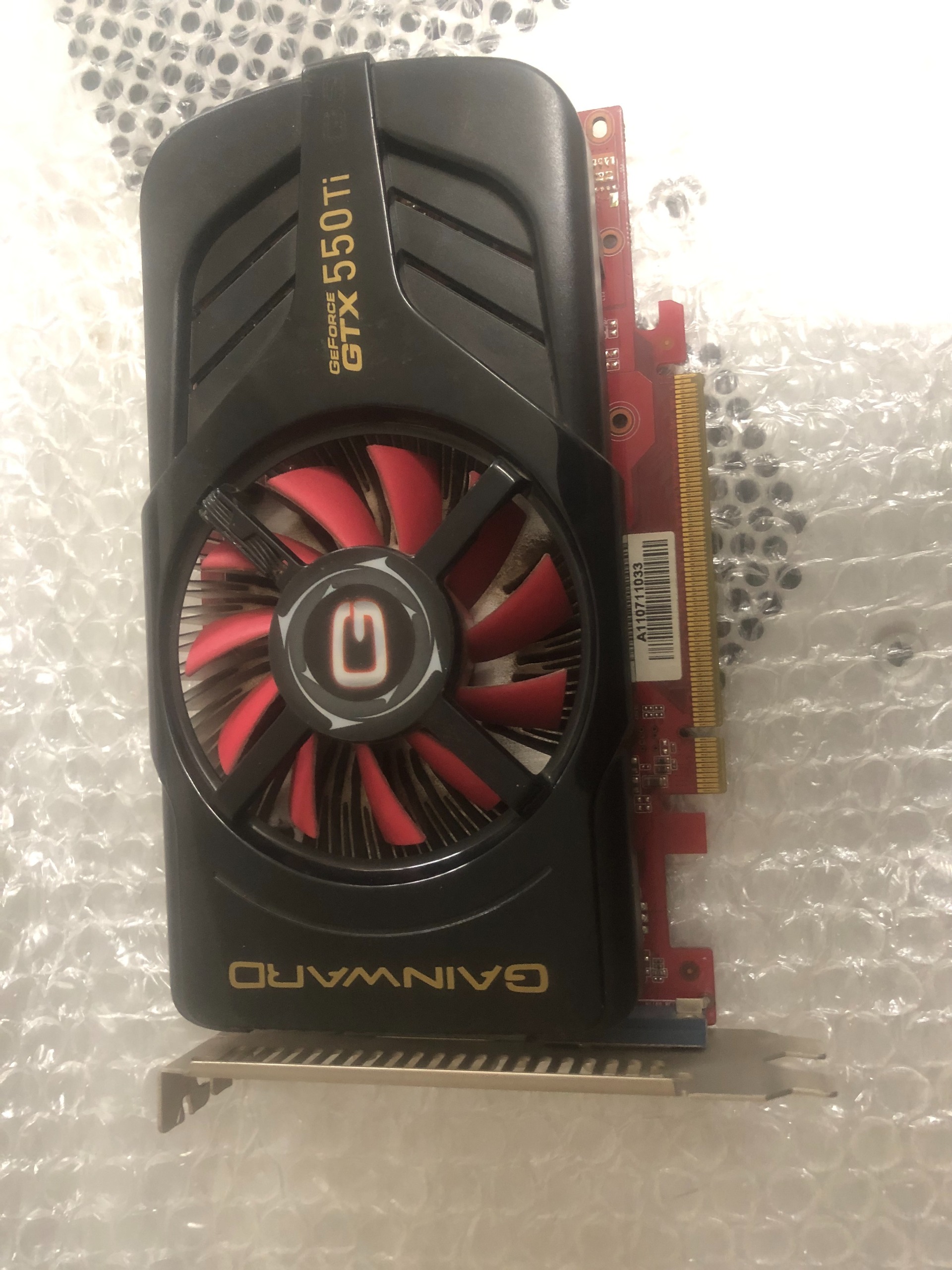 کارت گرافیک گین واردRX550TI