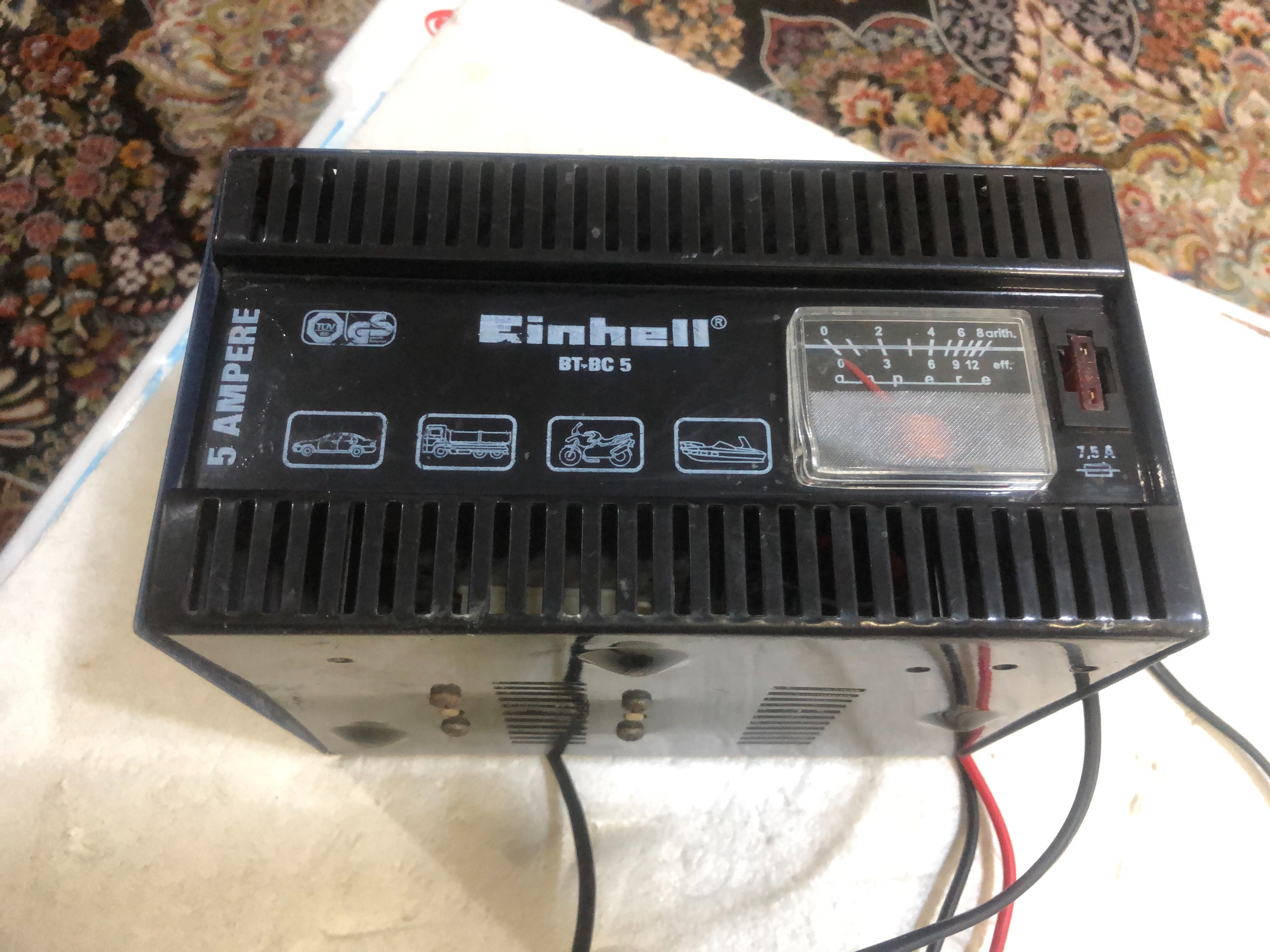 شارژر باتری 12ولت Einhell CC-BC 5