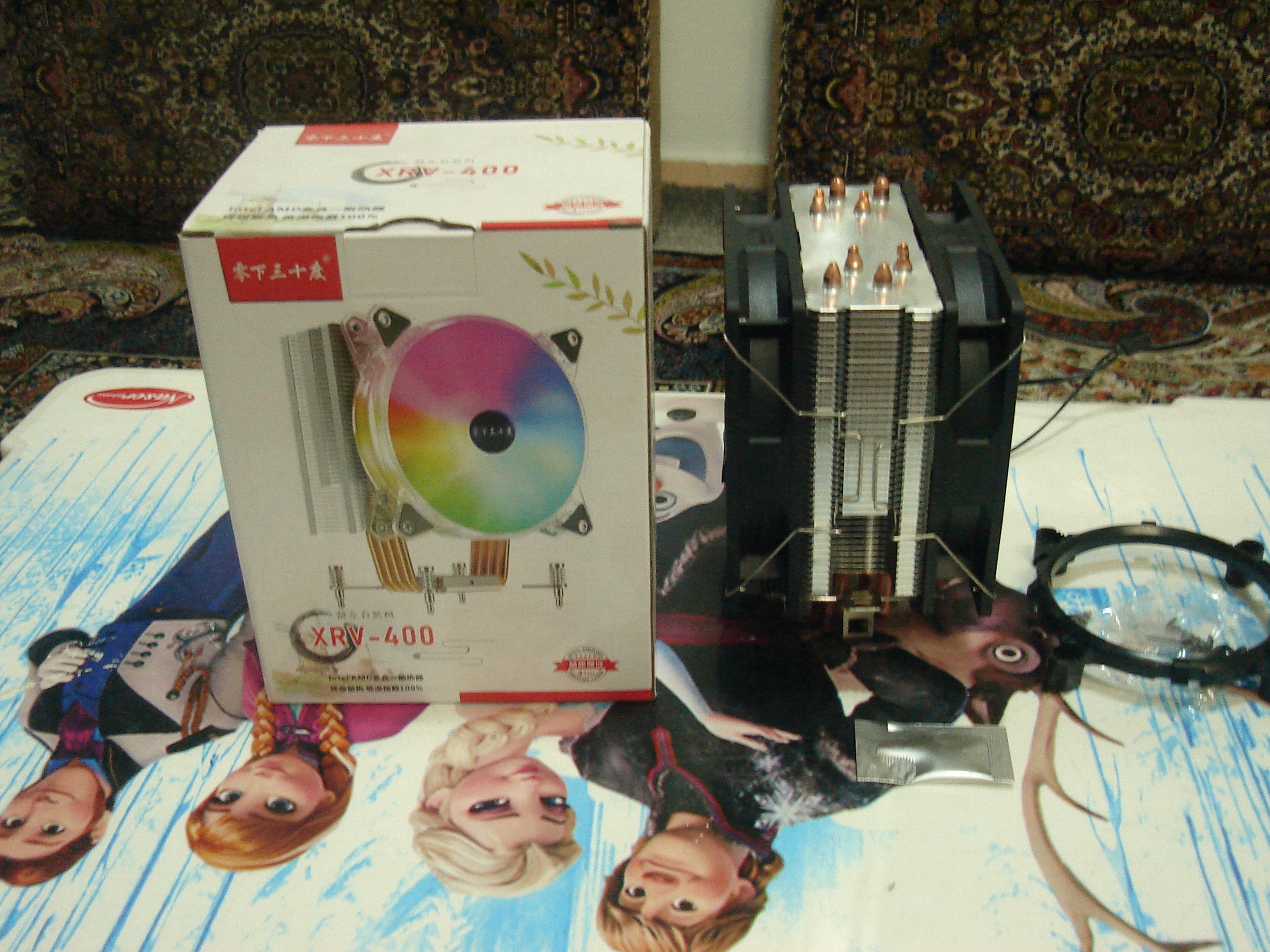 خنک کننده پردازه دوفنxrv-400