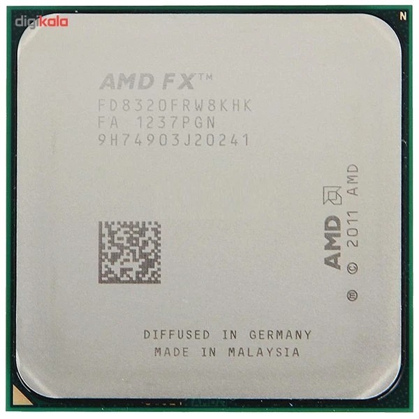 سی پی یو کمیاب قدرتمند 8 هسته ای amd fx 8320