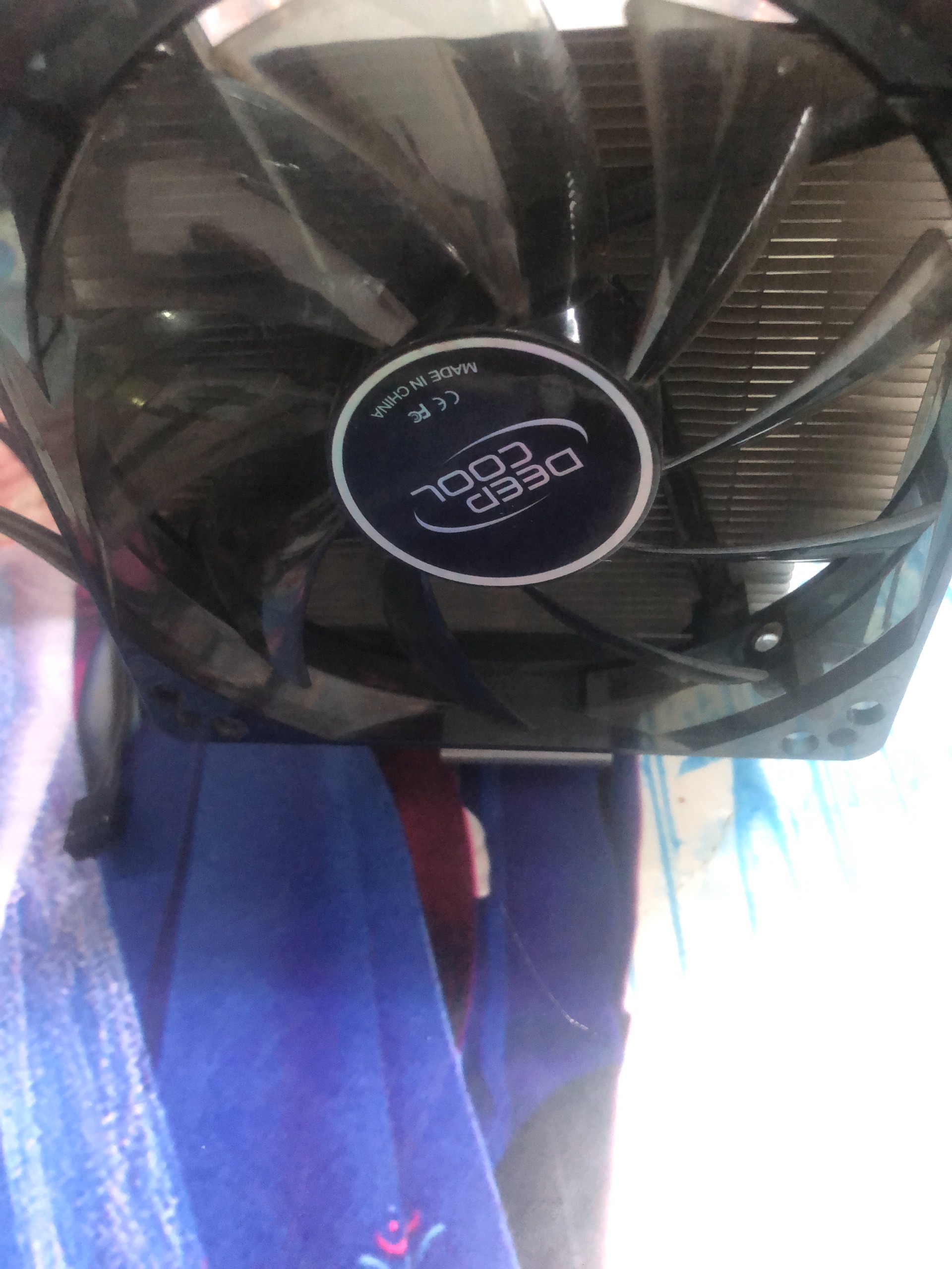 خنک کننده پردازنده دیپ کول GAMMAXX 400 RED