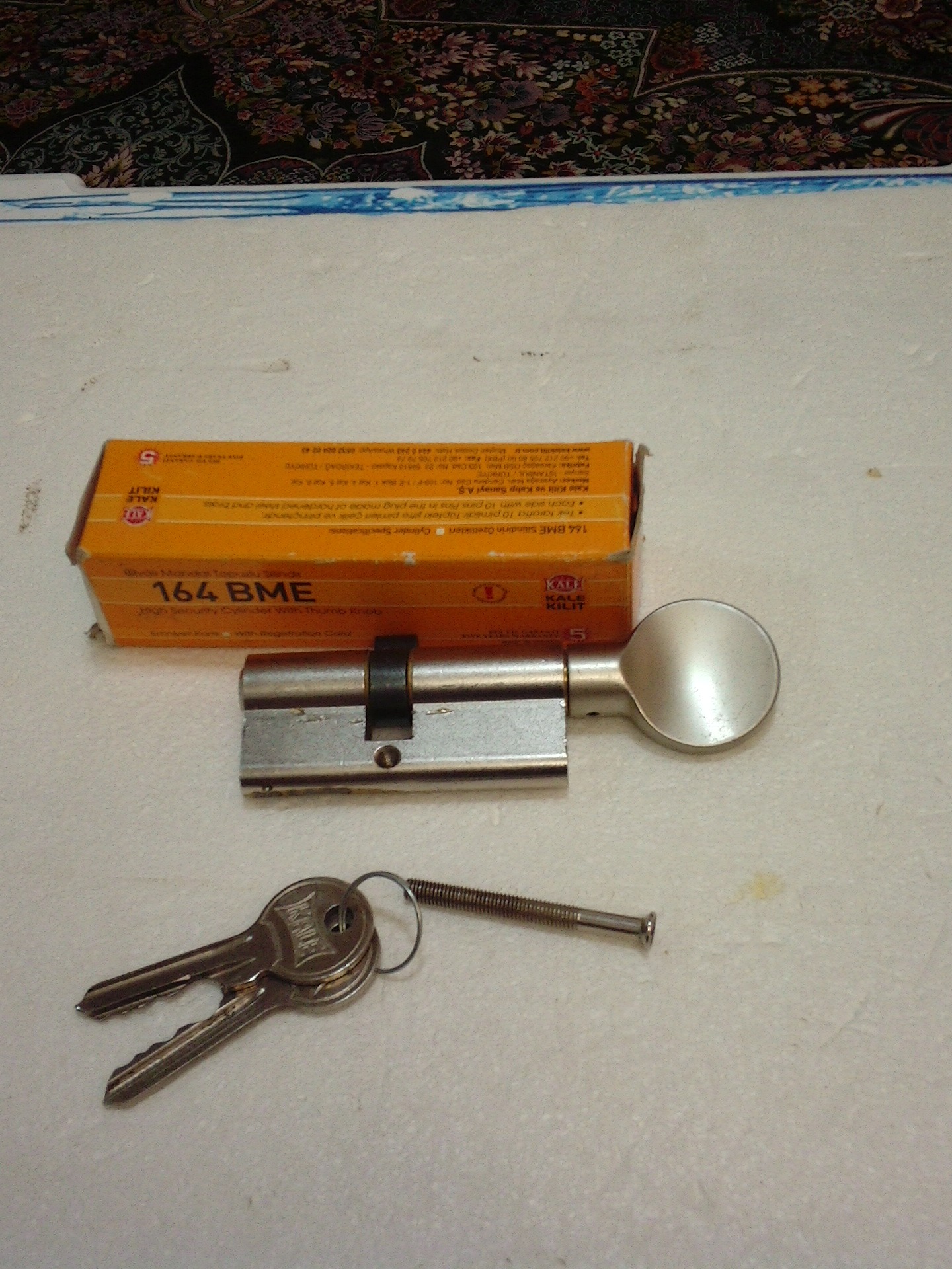 دو عدد مغزی قفل کاله و HD