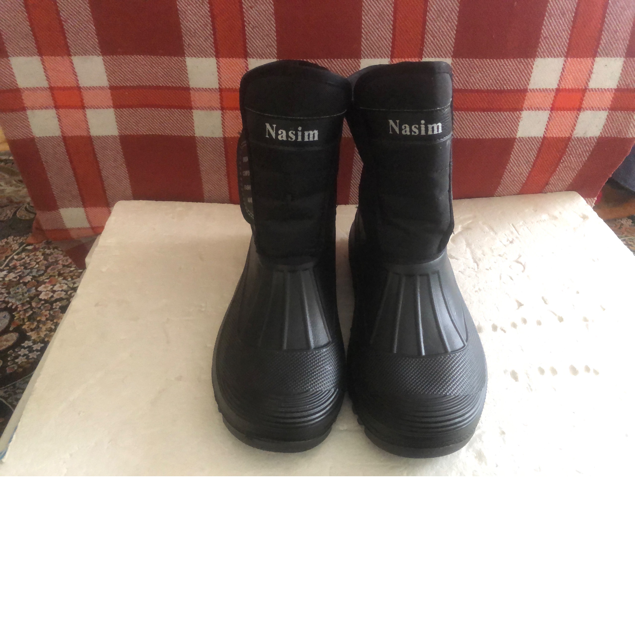 چکمه پلاستیکی داخل خز دار