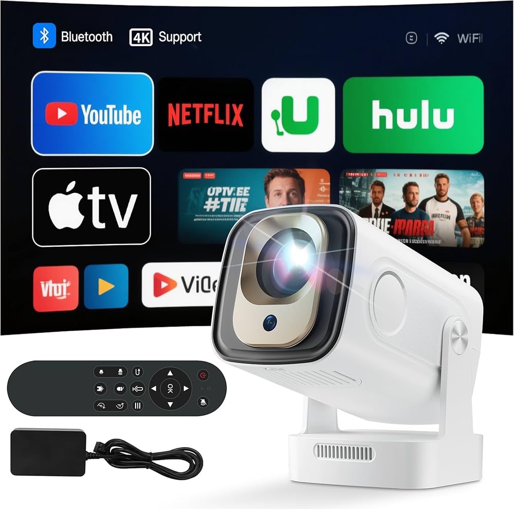 مینی پروژکتور 4K وایفا دار
