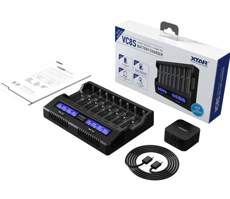 شارژر باتری xtra vc8s