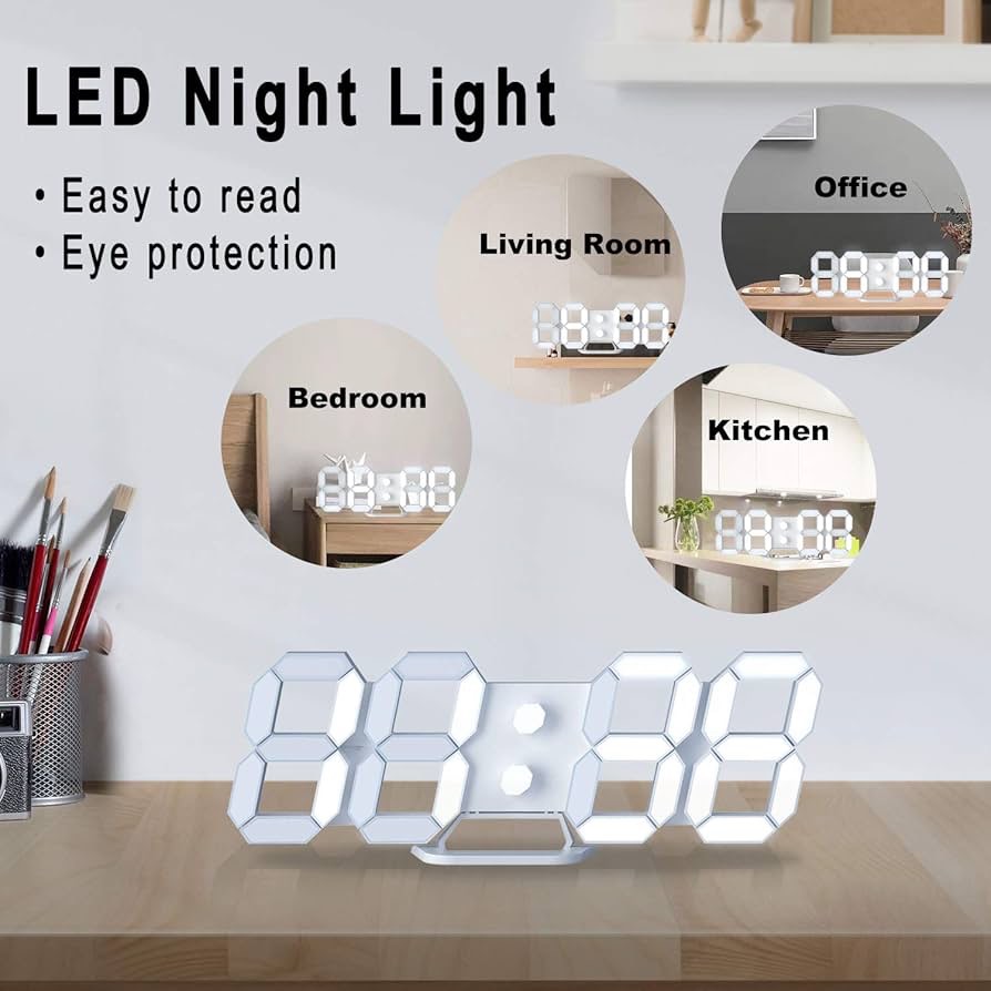 ساعت دیجیتالی LED
