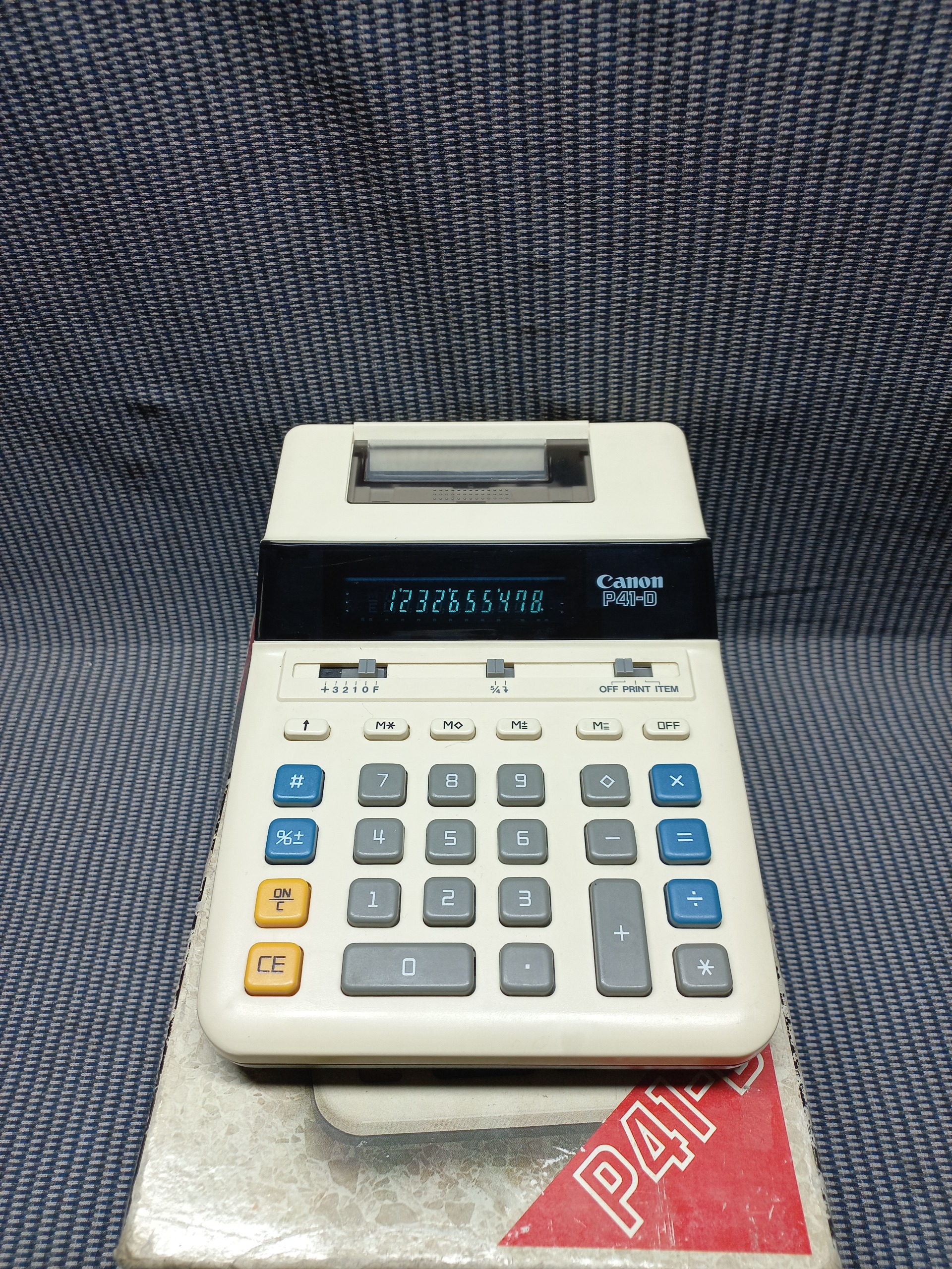 ماشین حساب canon (کانن) مدل P41_Dچاپگر دار