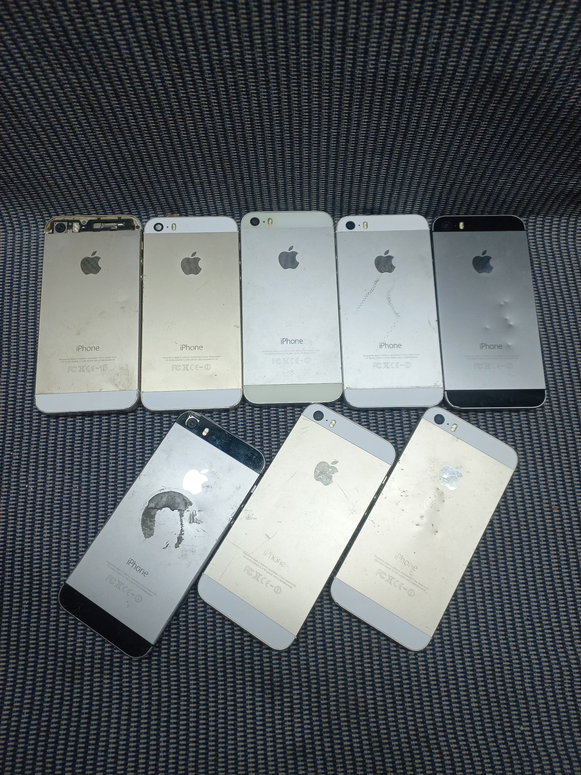 8عدد گوشی ایفون 5S اوراقی باهم