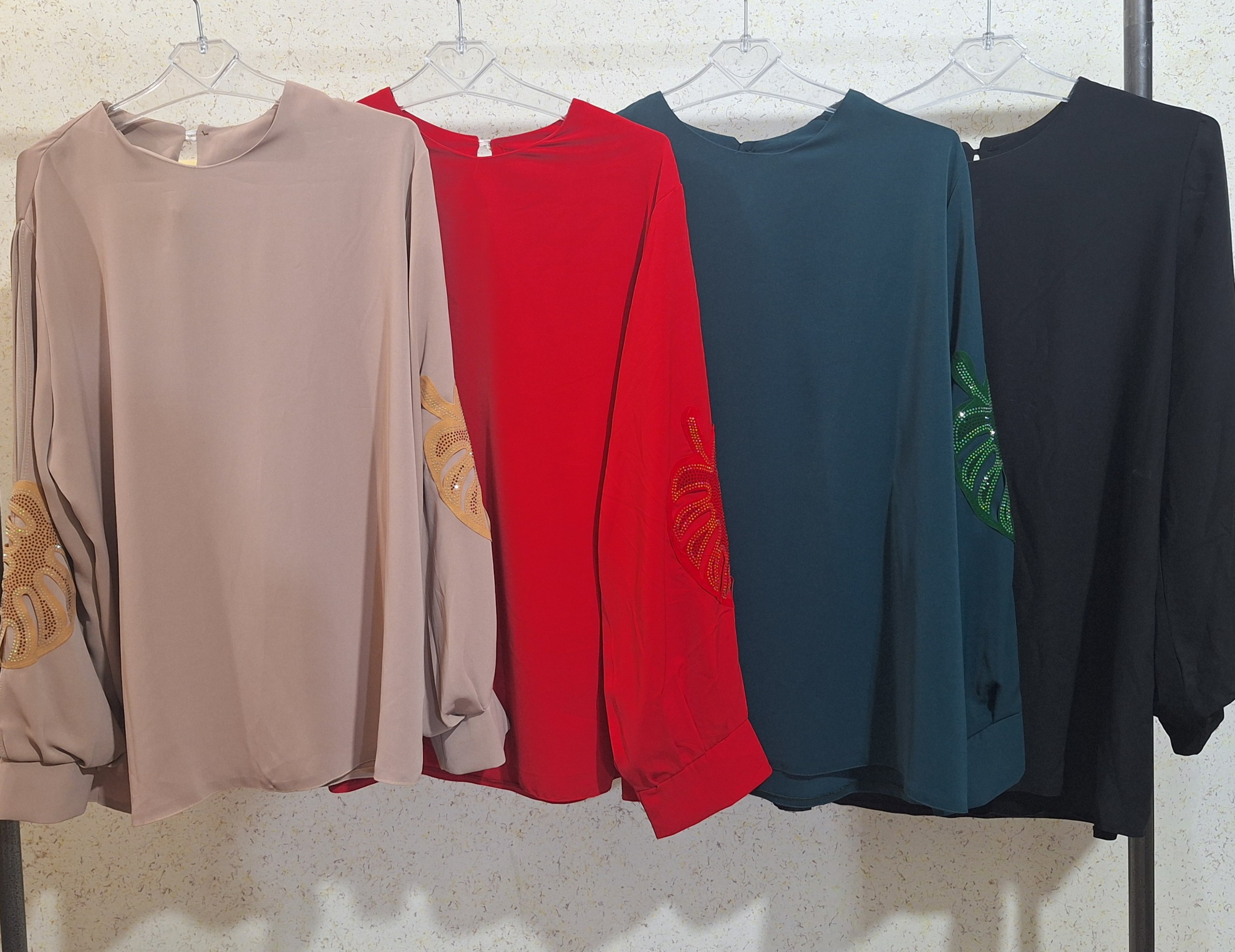 شومیز مجلسی طرح برگ