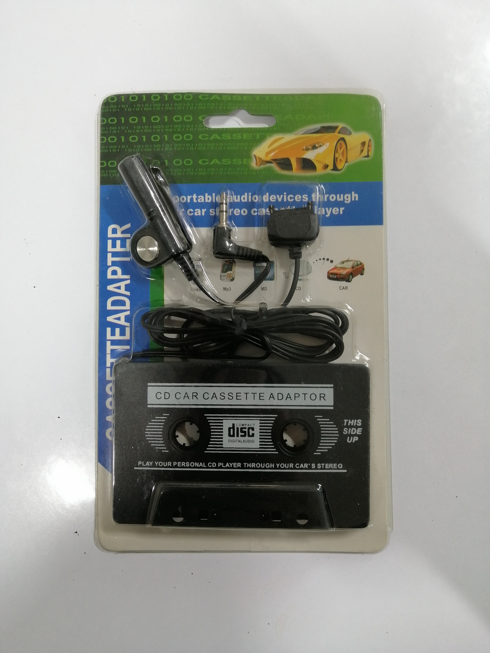 نوار مغناطیسی کاست آداپتور کارکیت با رابط موبایل