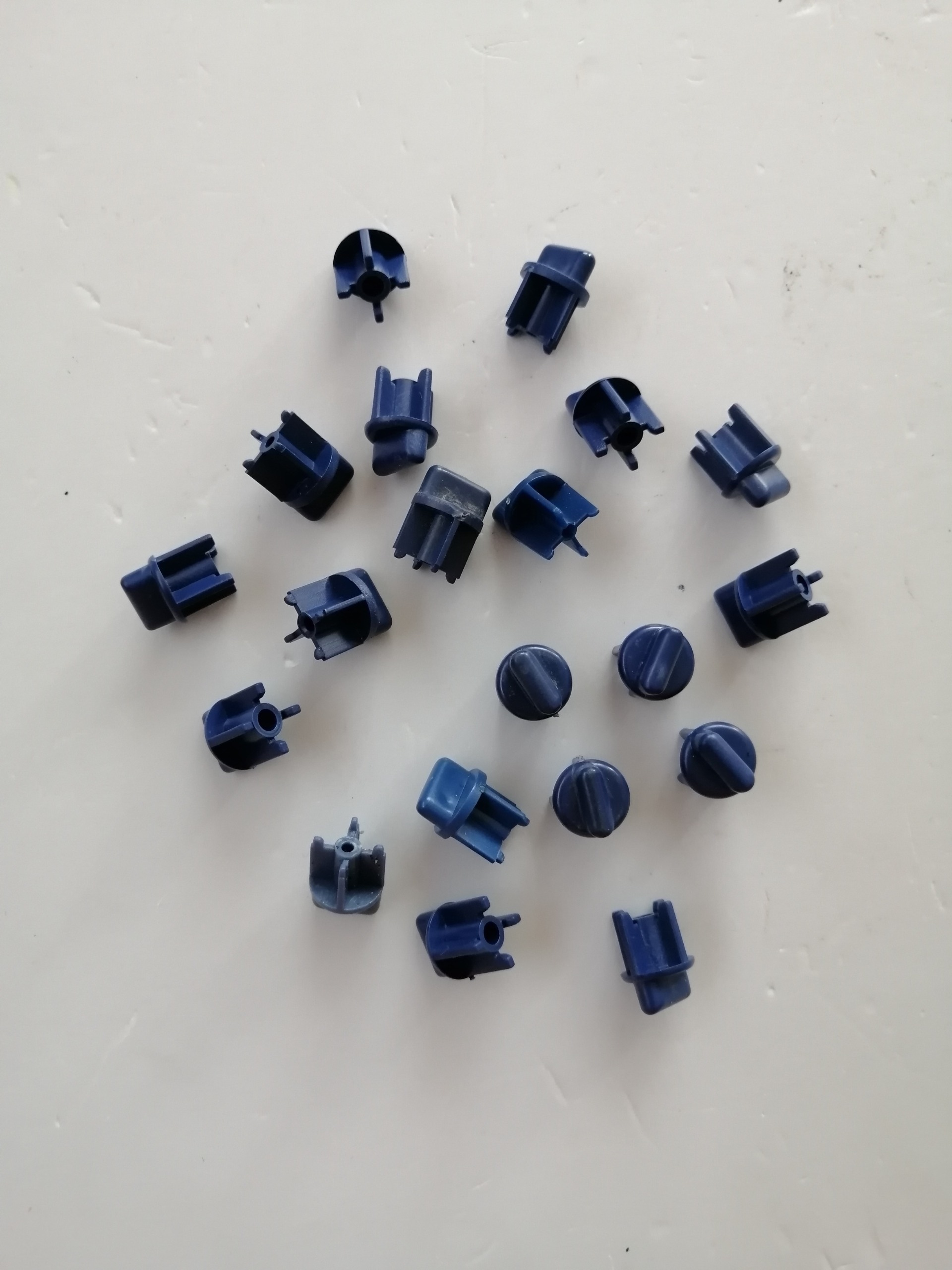 دکمه آبی رنگ استارت START دسته سگا