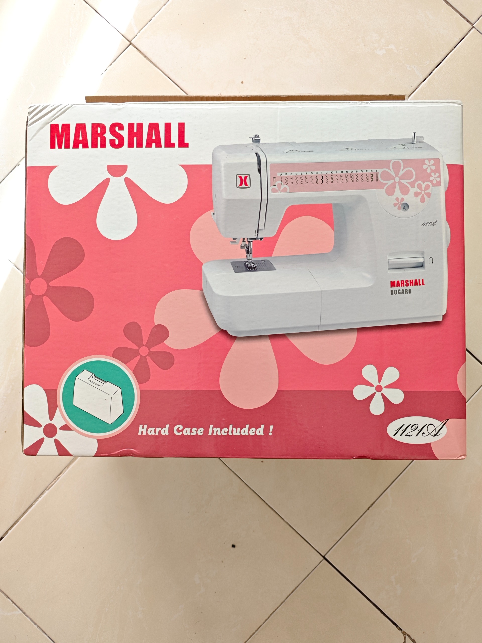 کارتن و یونالیت چرخ خیاطی مارشال MARSHAL 1121A