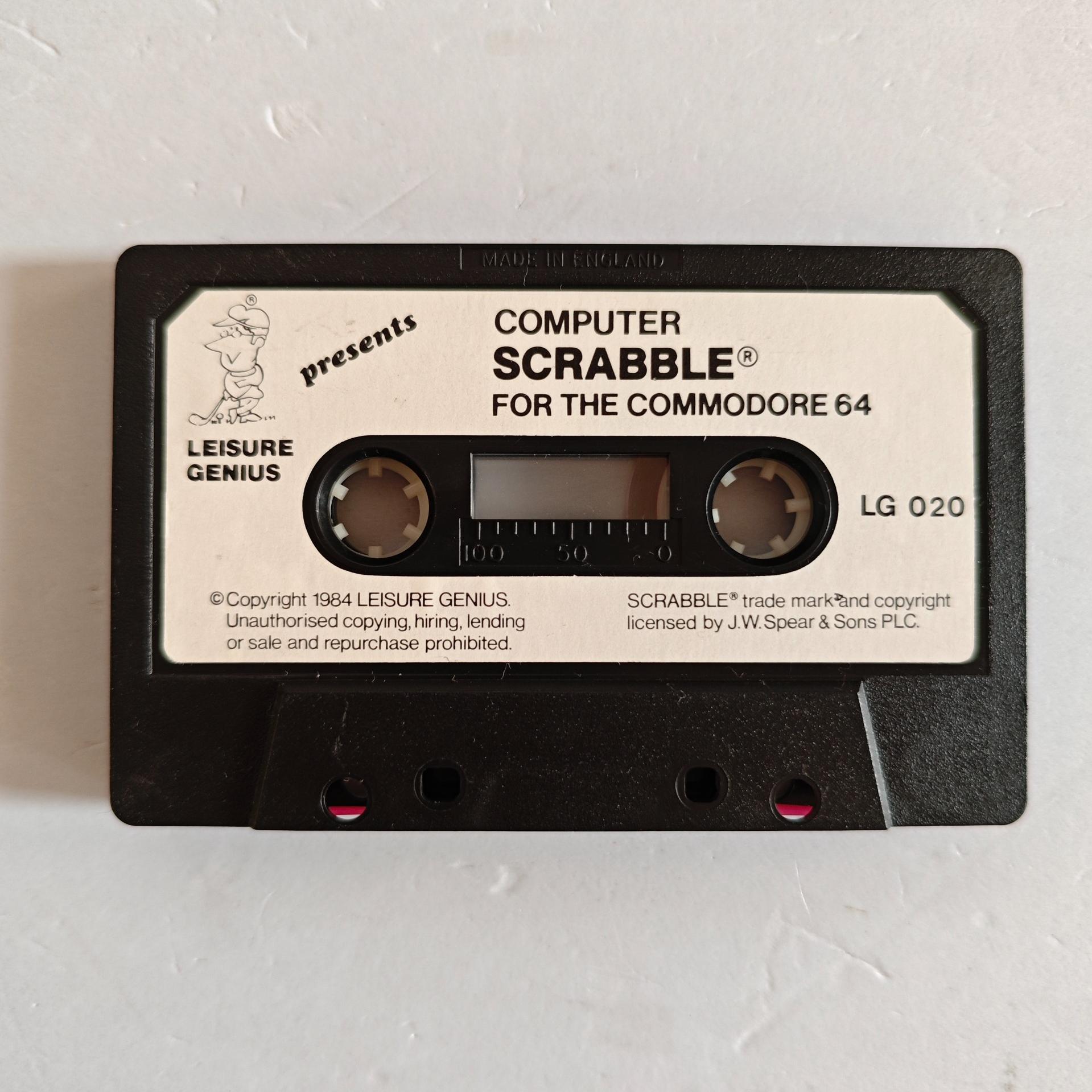 نوار بازی اسکربل کمودور 64 SCRABBLE Commodore