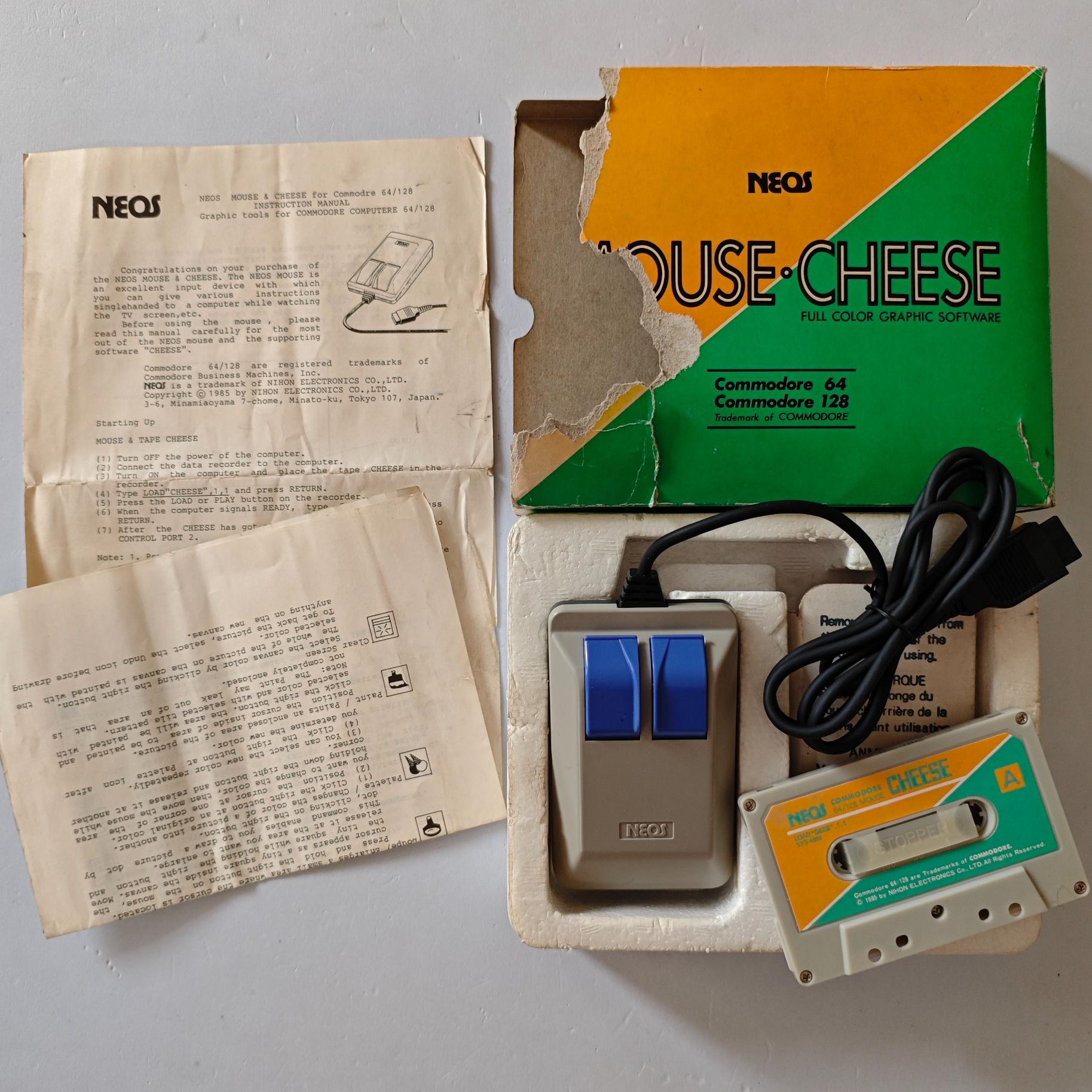 موس کمودور با نوار مارک NEQS ساخت ژاپن