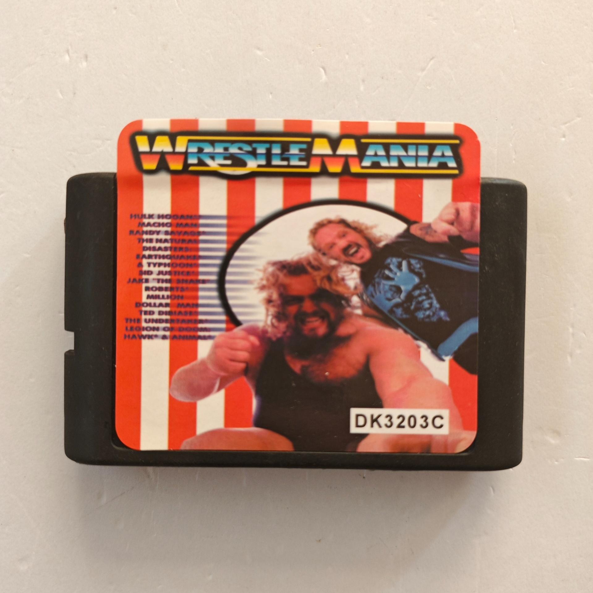 بازی تک لبه کشتی کج سگا WRESTLE MANIA